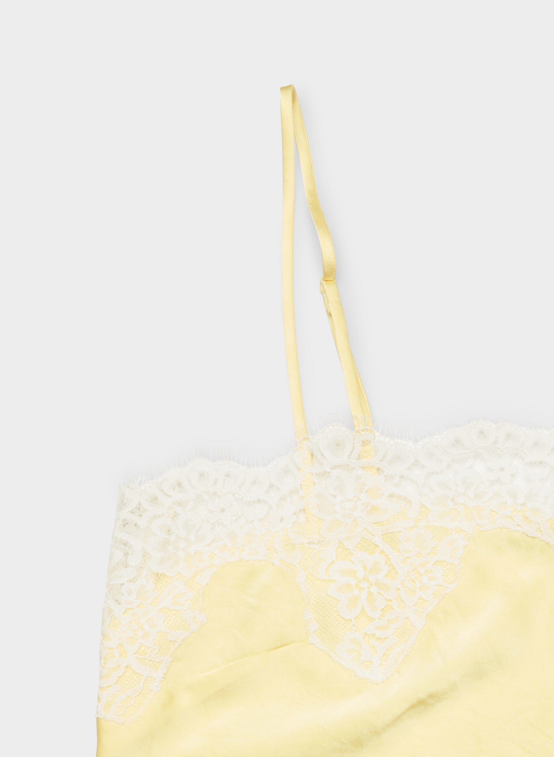 Grenache Satin Camisole - LEMONADE/LIGHT BIRCH