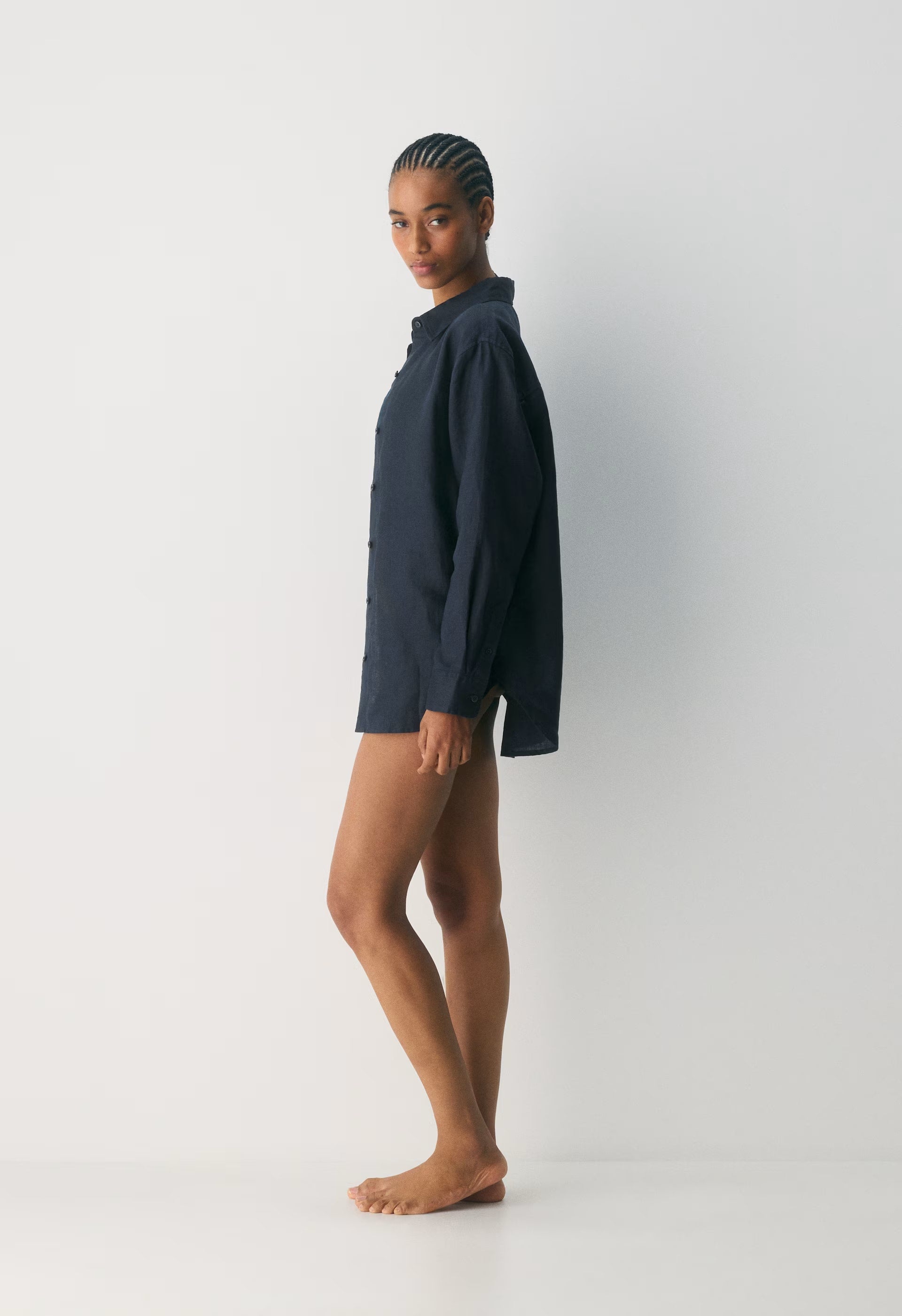 Sail Linen Shirt - ADMIRAL