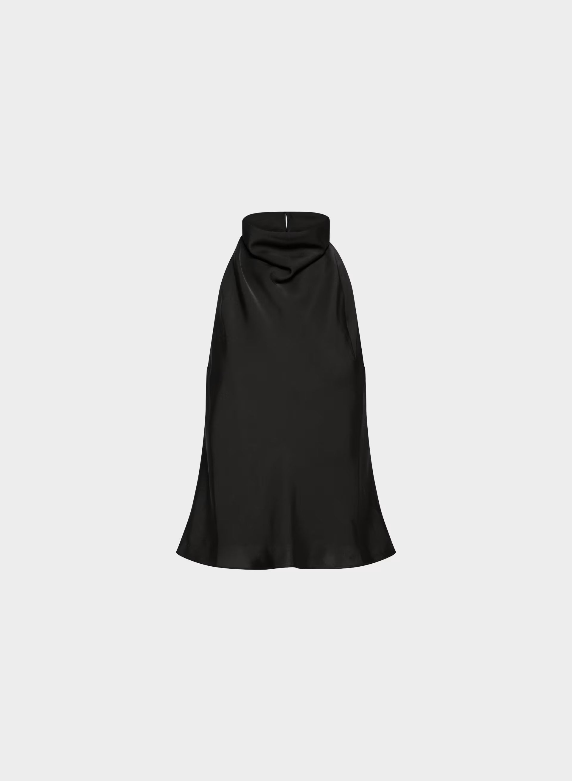 Order Satin Top - BLACK