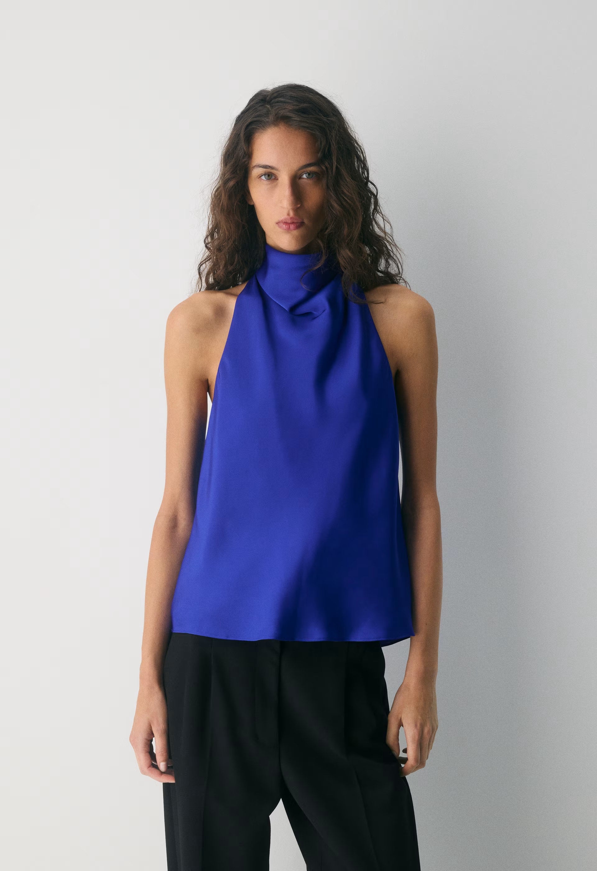 Order Satin Top - LIGHT BIRCH