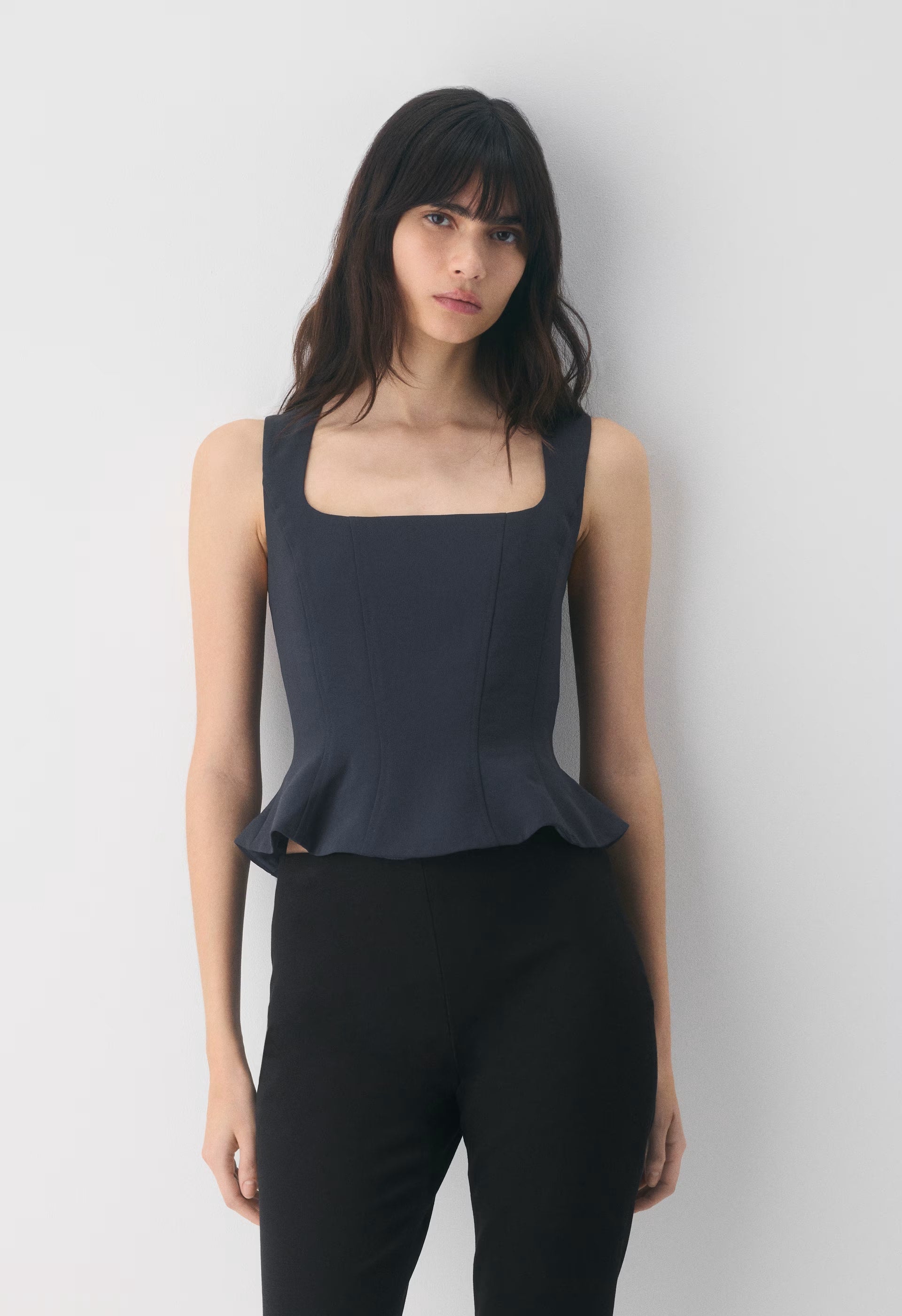 Rhodora Bustier - Crepette™ - DARK NIGHT NAVY