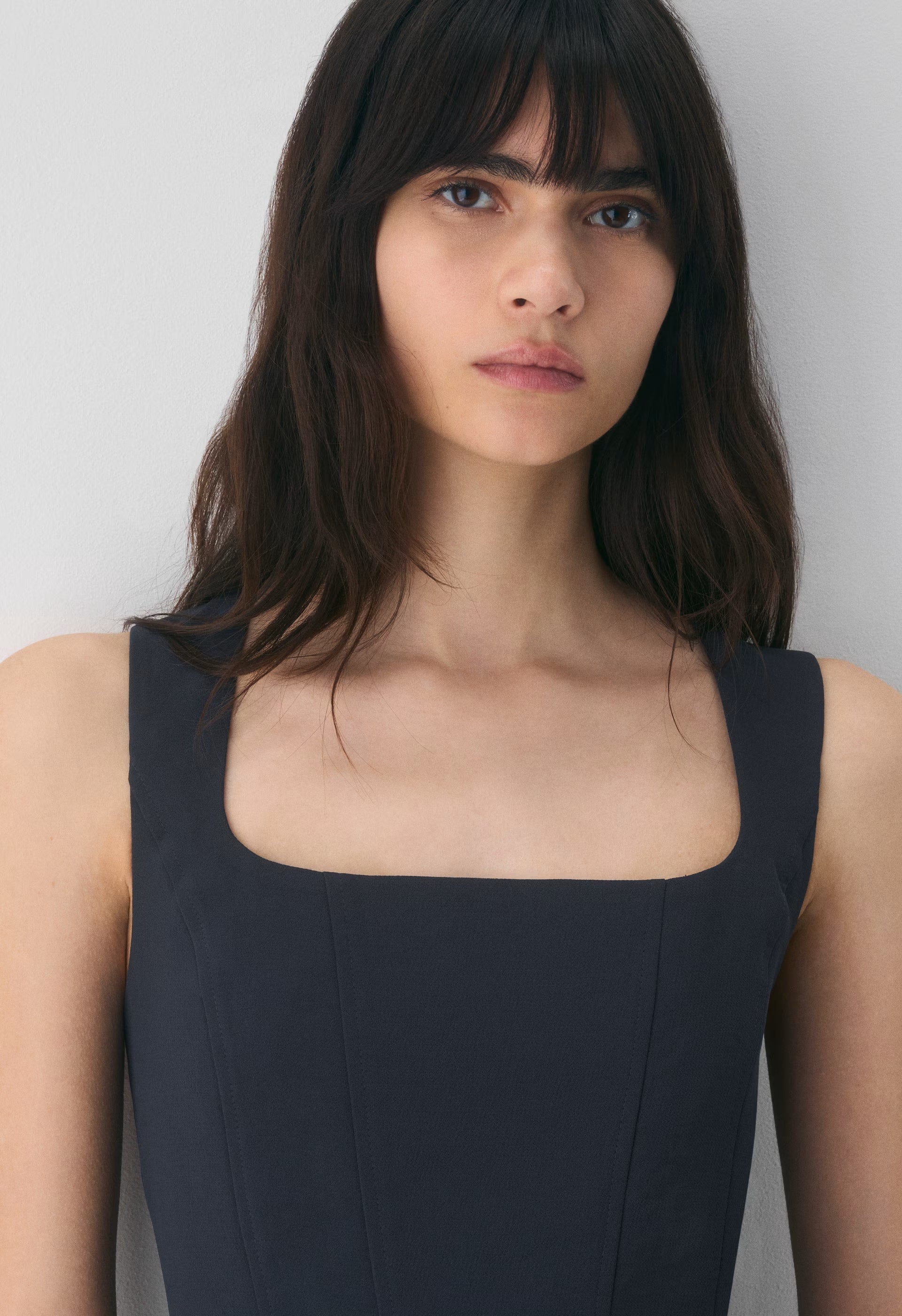 Rhodora Bustier - Crepette™ - DARK NIGHT NAVY