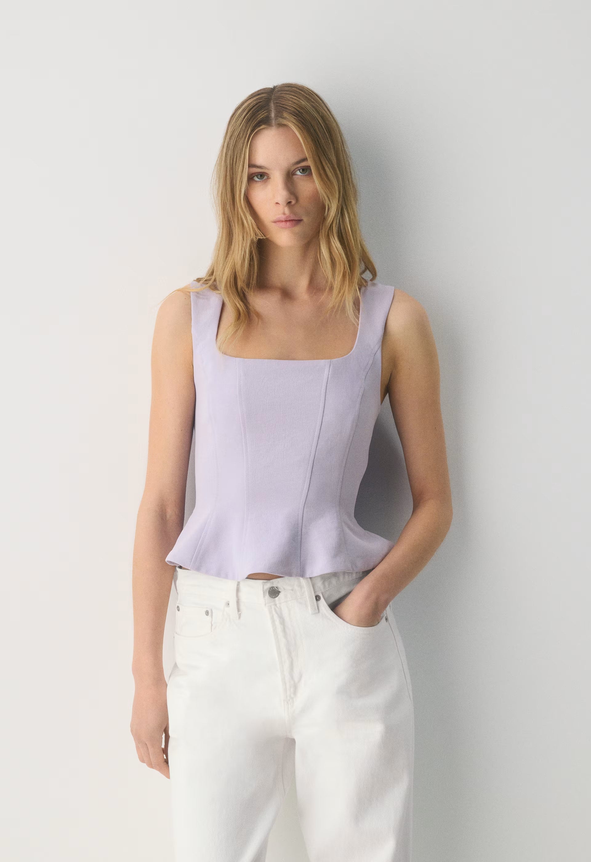 Rhodora Bustier - Crepette™ - WILDFLOWER LILAC