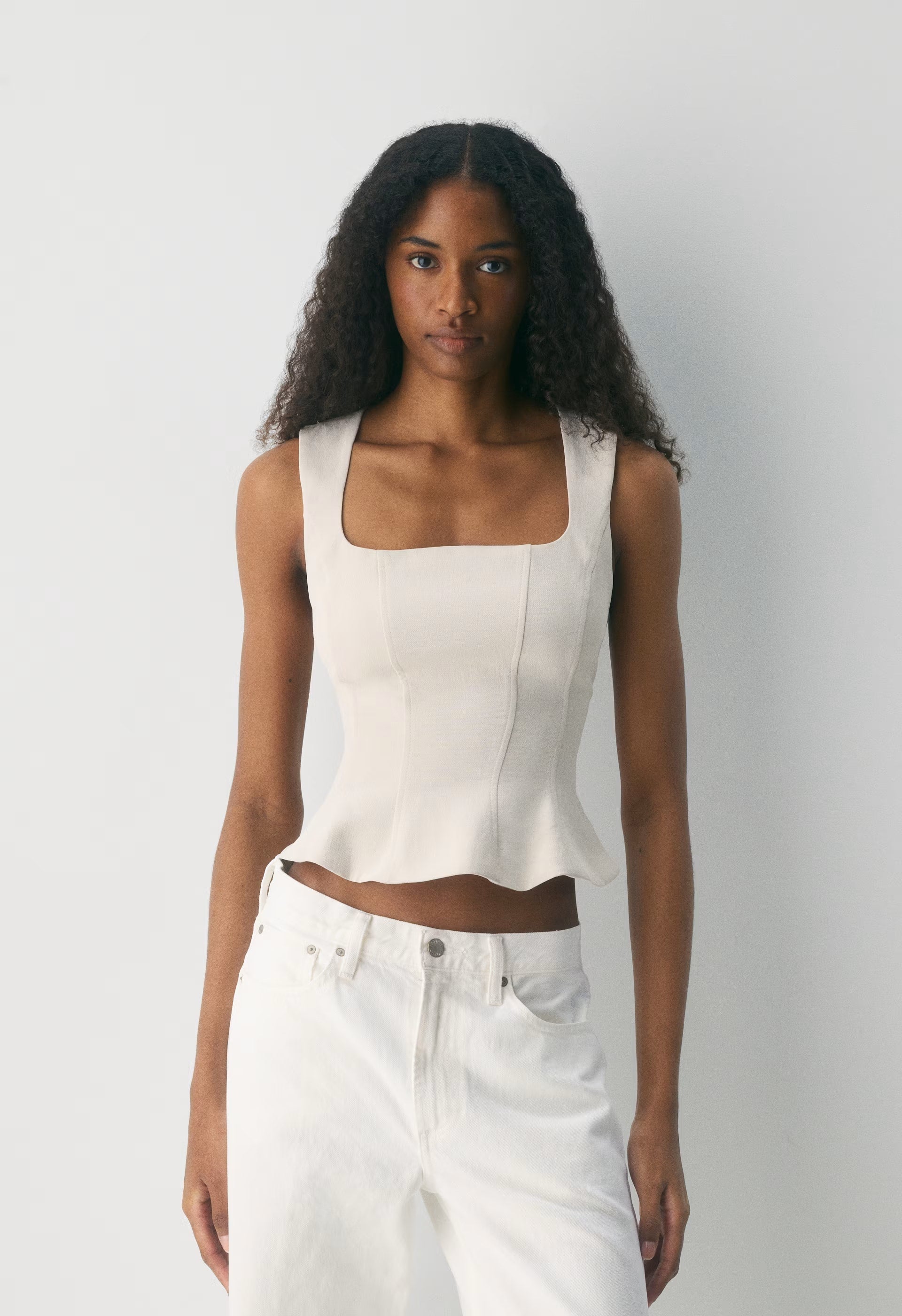 Rhodora Bustier - Crepette™ - METROPOLIS BEIGE