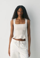 Rhodora Bustier - Crepette™ - METROPOLIS BEIGE