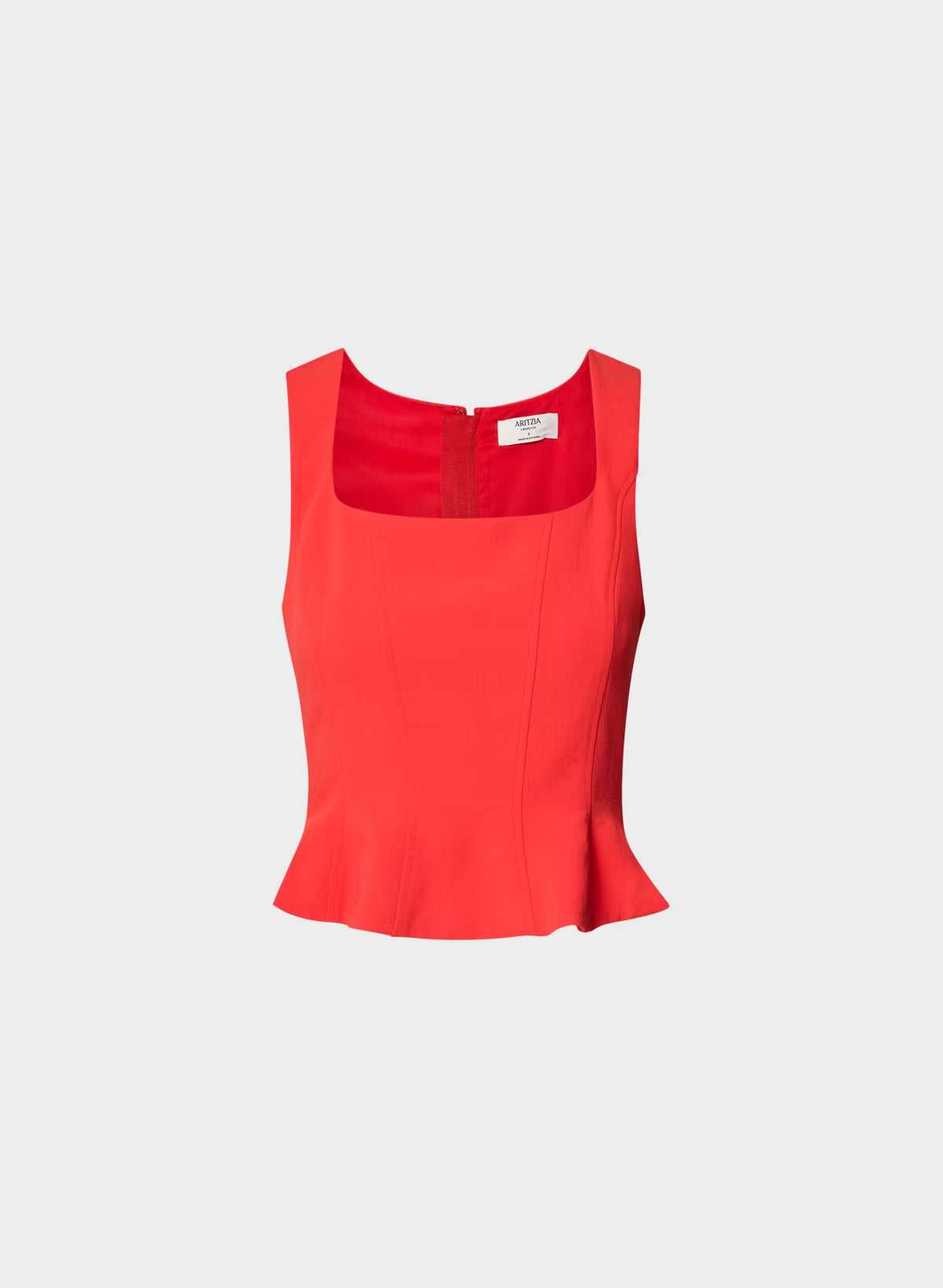 Rhodora Bustier - Crepette™ - CHERRYBOMB RED