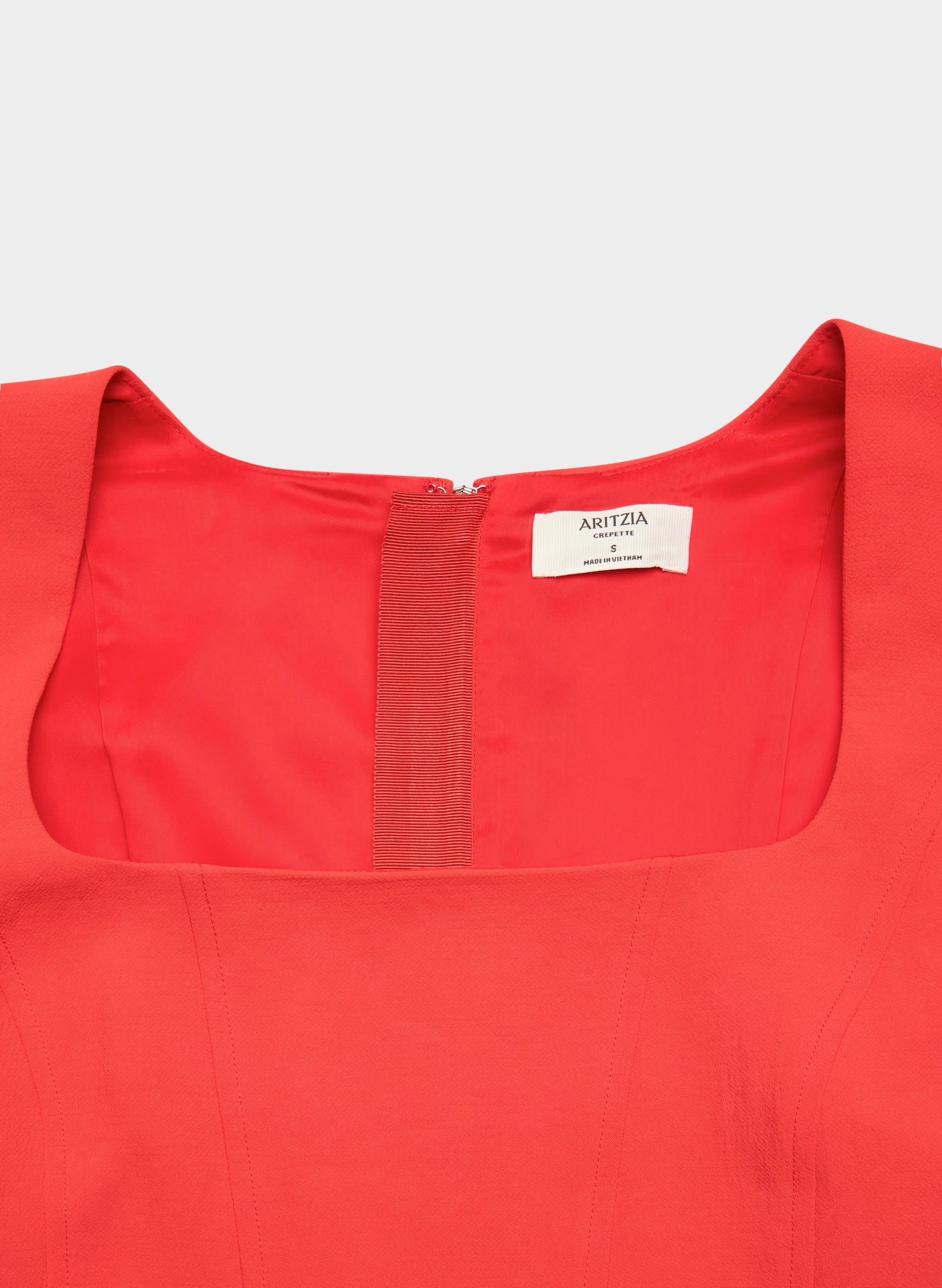Rhodora Bustier - Crepette™ - CHERRYBOMB RED
