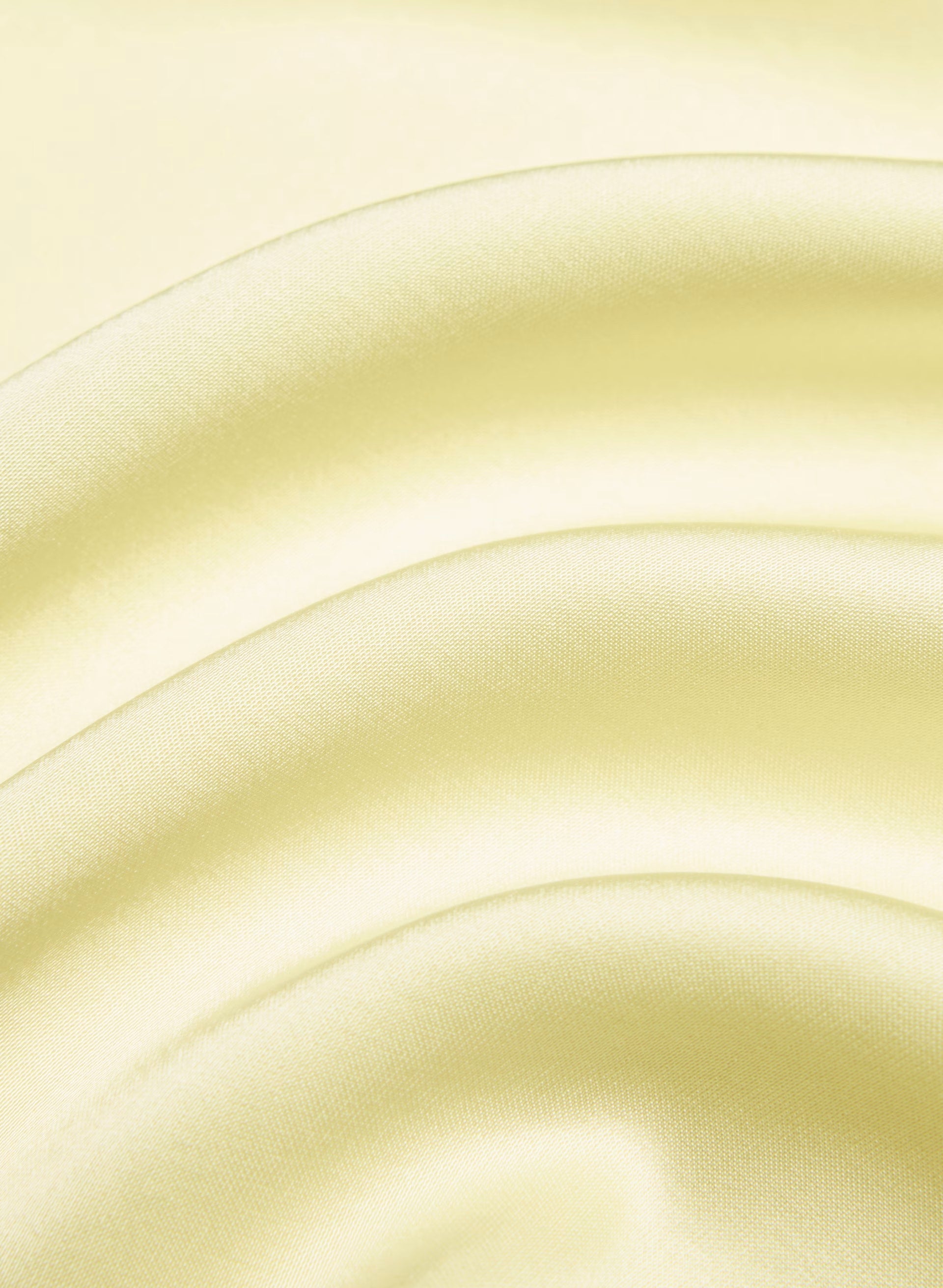 Serif Satin Camisole - LEMONADE/LIGHT BIRCH