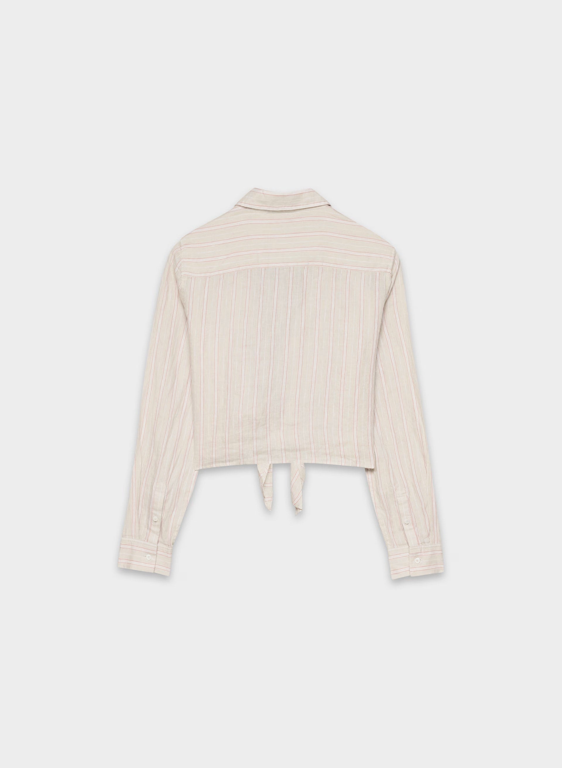 Connection Linen Blouse - BRILY STRP MTTP/KLPK