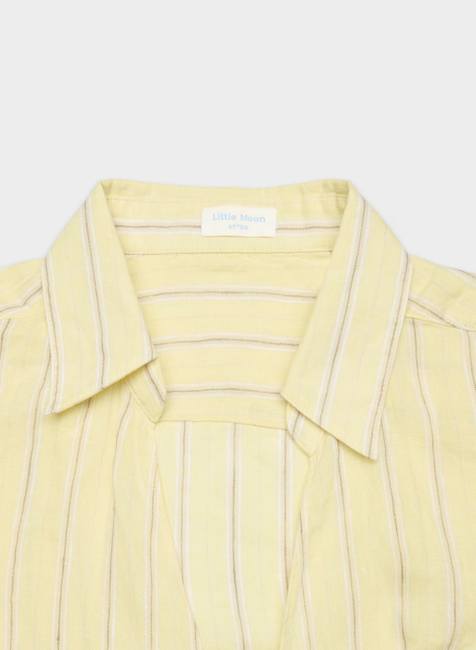 Connection Linen Blouse - BRILY STRP LMD/MTROTP