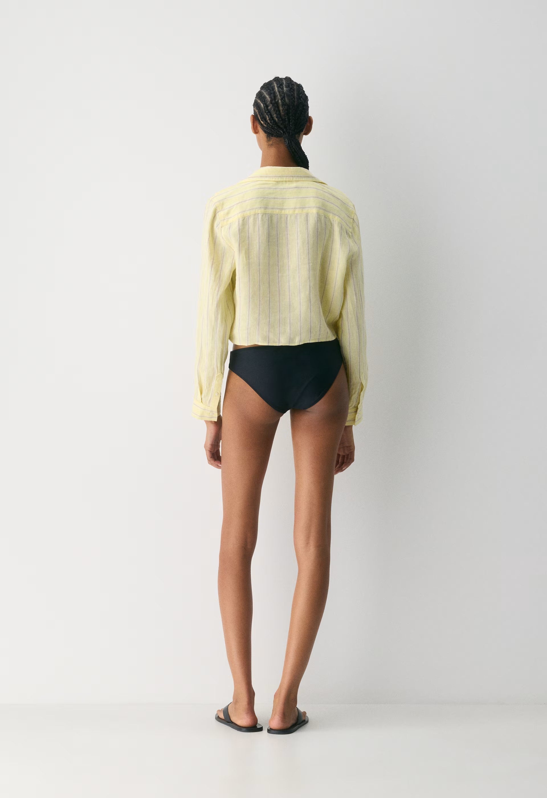 Connection Linen Blouse - BRILY STRP LMD/MTROTP