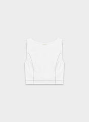 Cavalier Top - CruiseLinen™ - WHITE/BLACK