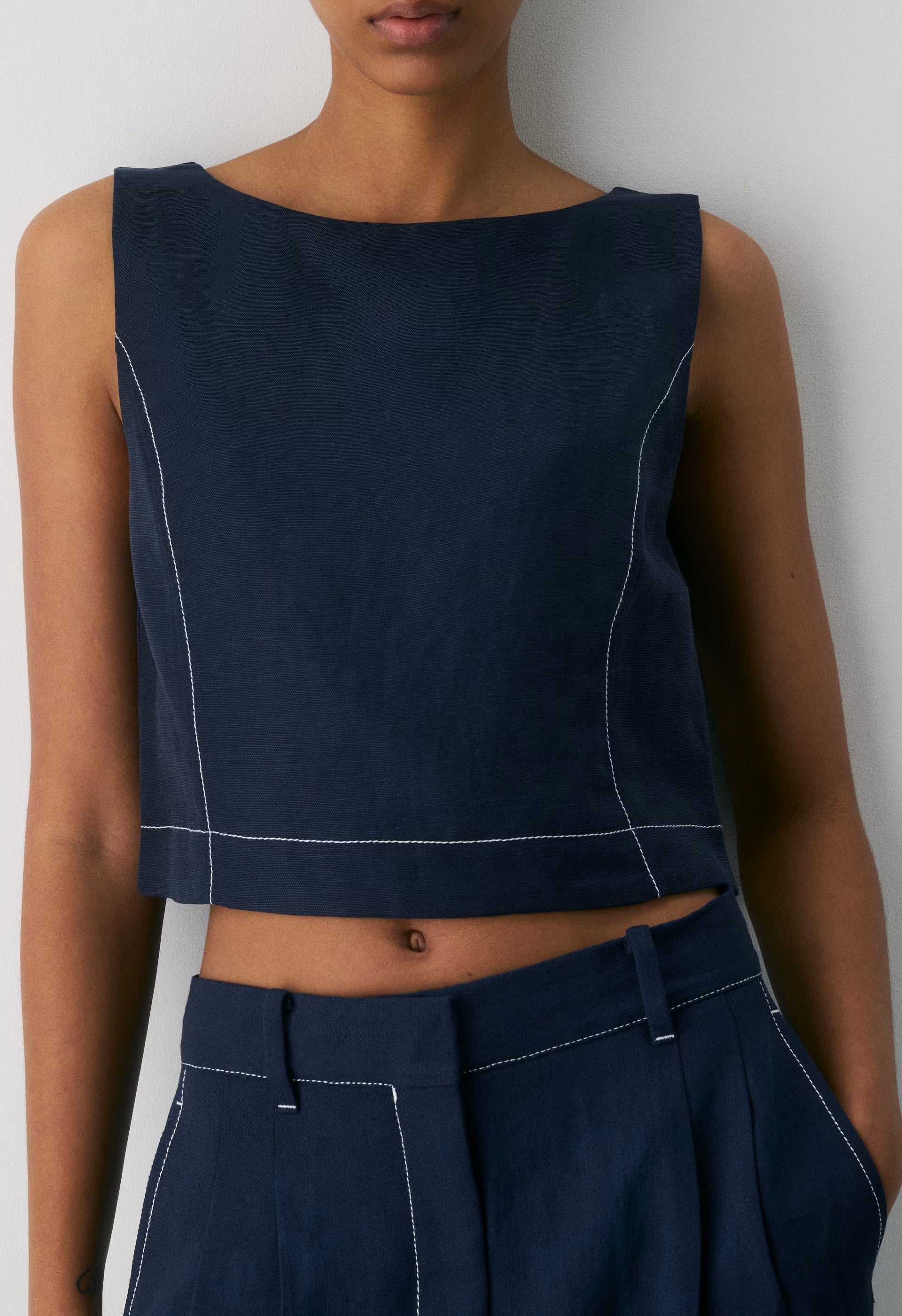 Cavalier Top - CruiseLinen™ - ADMIRAL/ LIGHT BIRCH