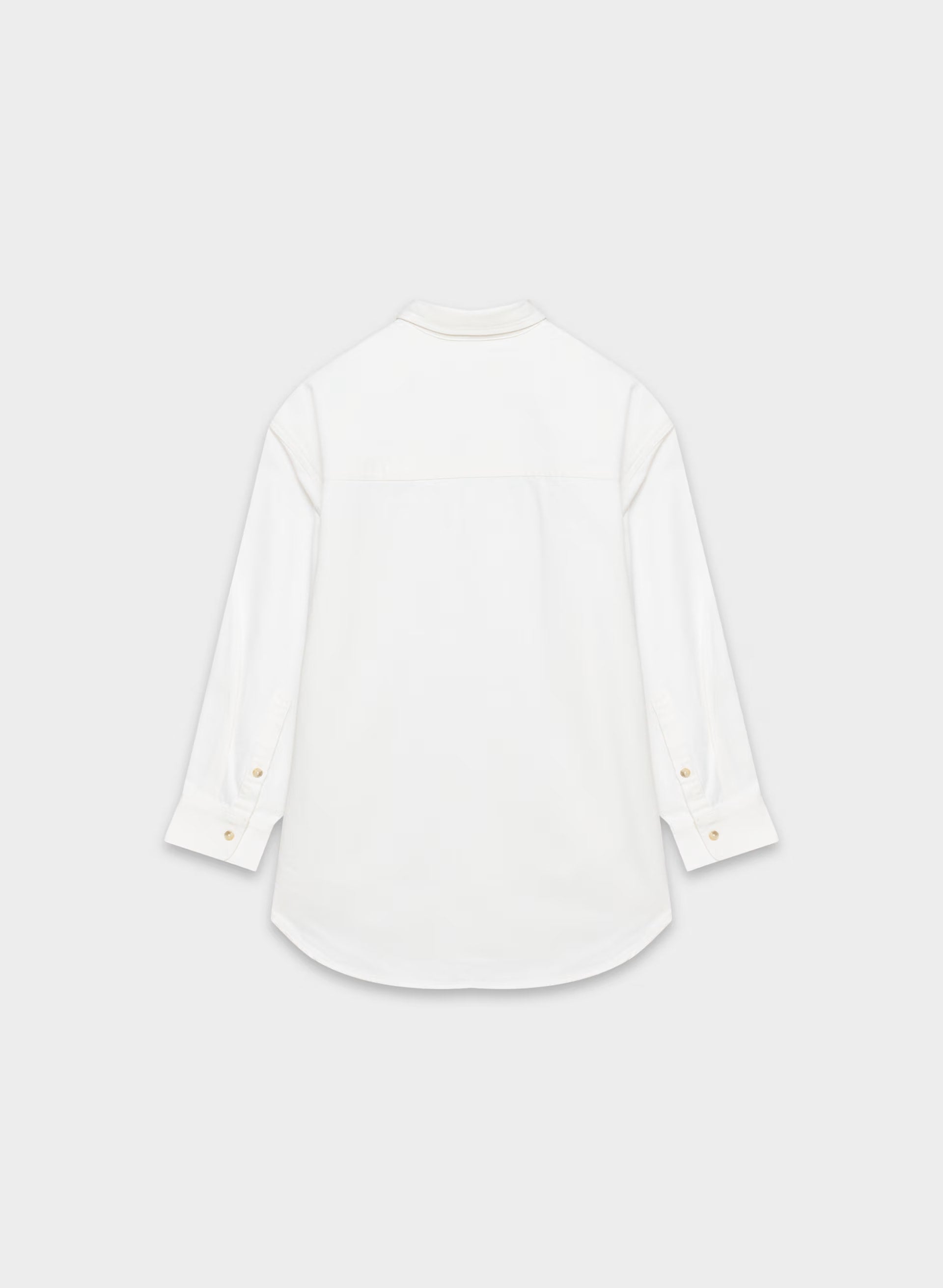 Denim Forum The '80s Comfy Denim Shirt - A LITTLE WHITE LIE