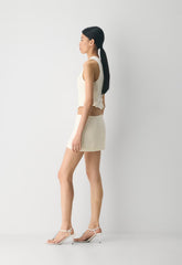 Jordan Wool Vest - LIGHT BIRCH