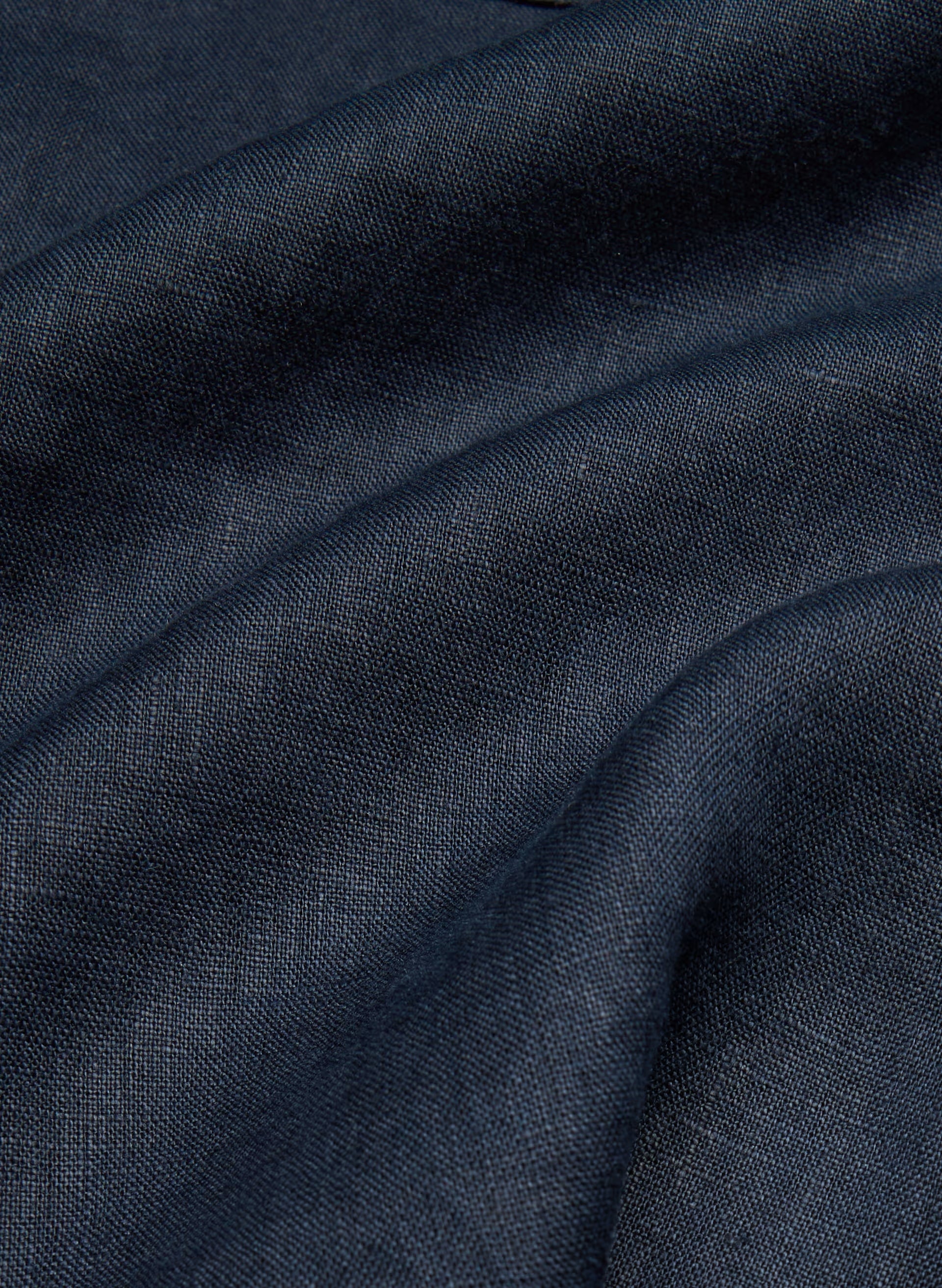 Utility Linen Shirt - ADMIRAL/ LIGHT BIRCH