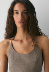 Convention Halter Top - Eversential™ - HAR CHECK MC B/R M BR