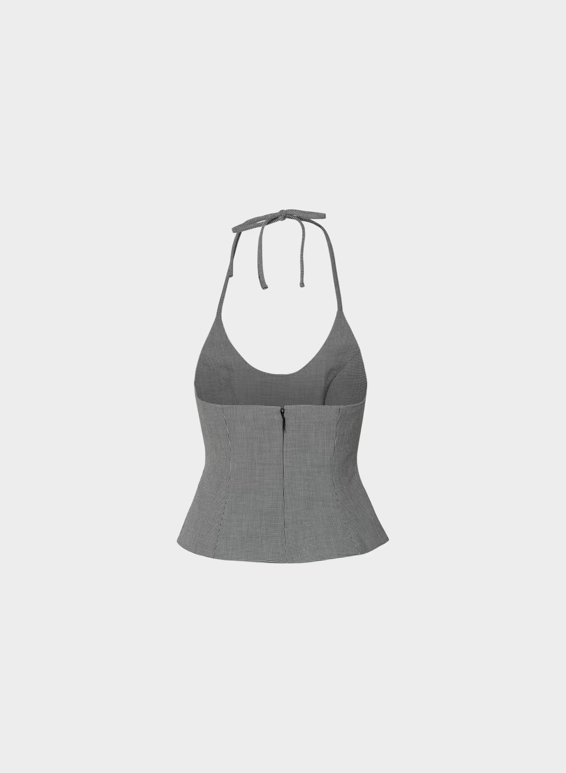 Convention Halter Top - Eversential™ - JAKE CHK BLK/ CHROME