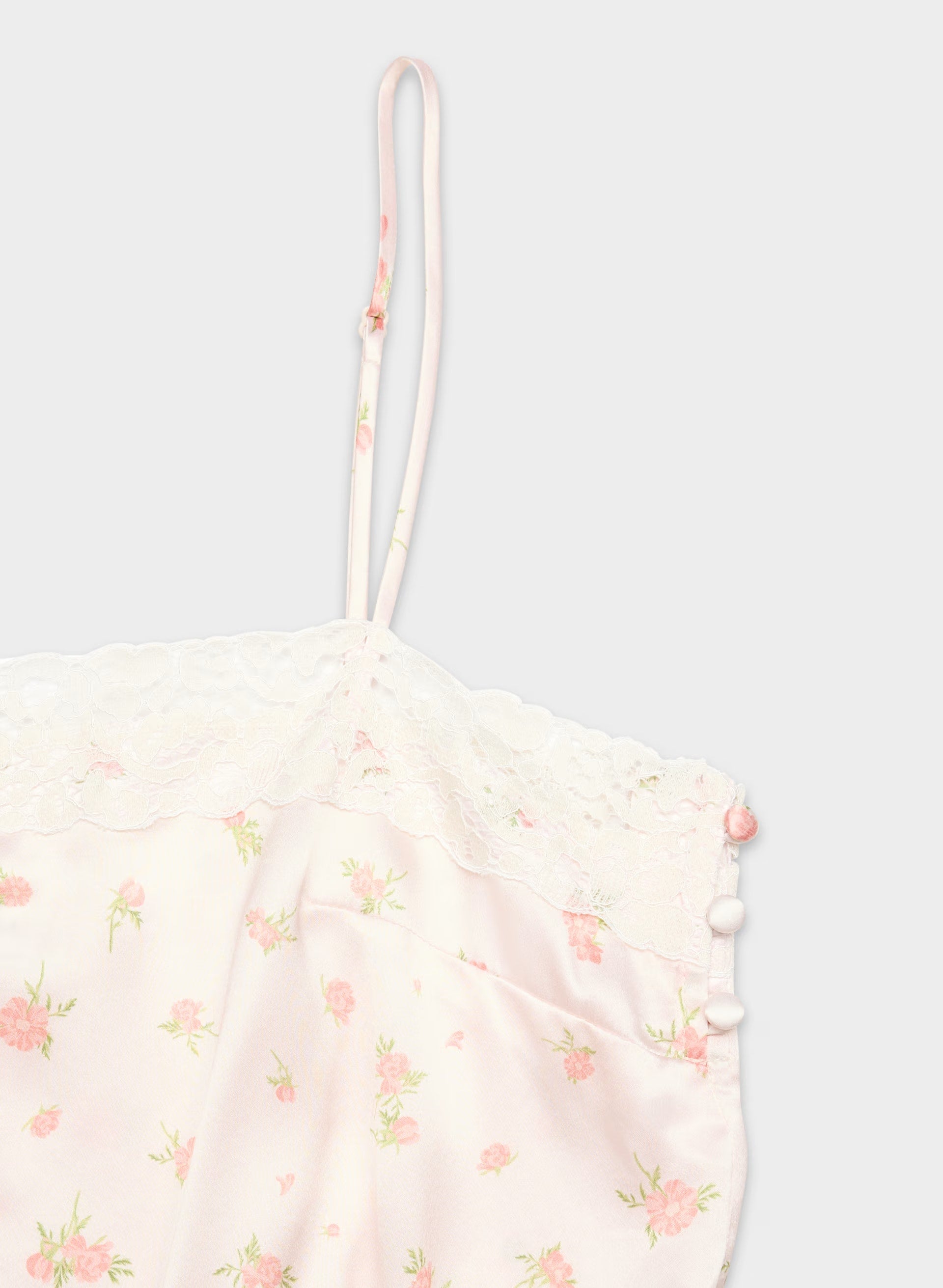 Pippin Silk Camisole - PALE PEACH/PINK