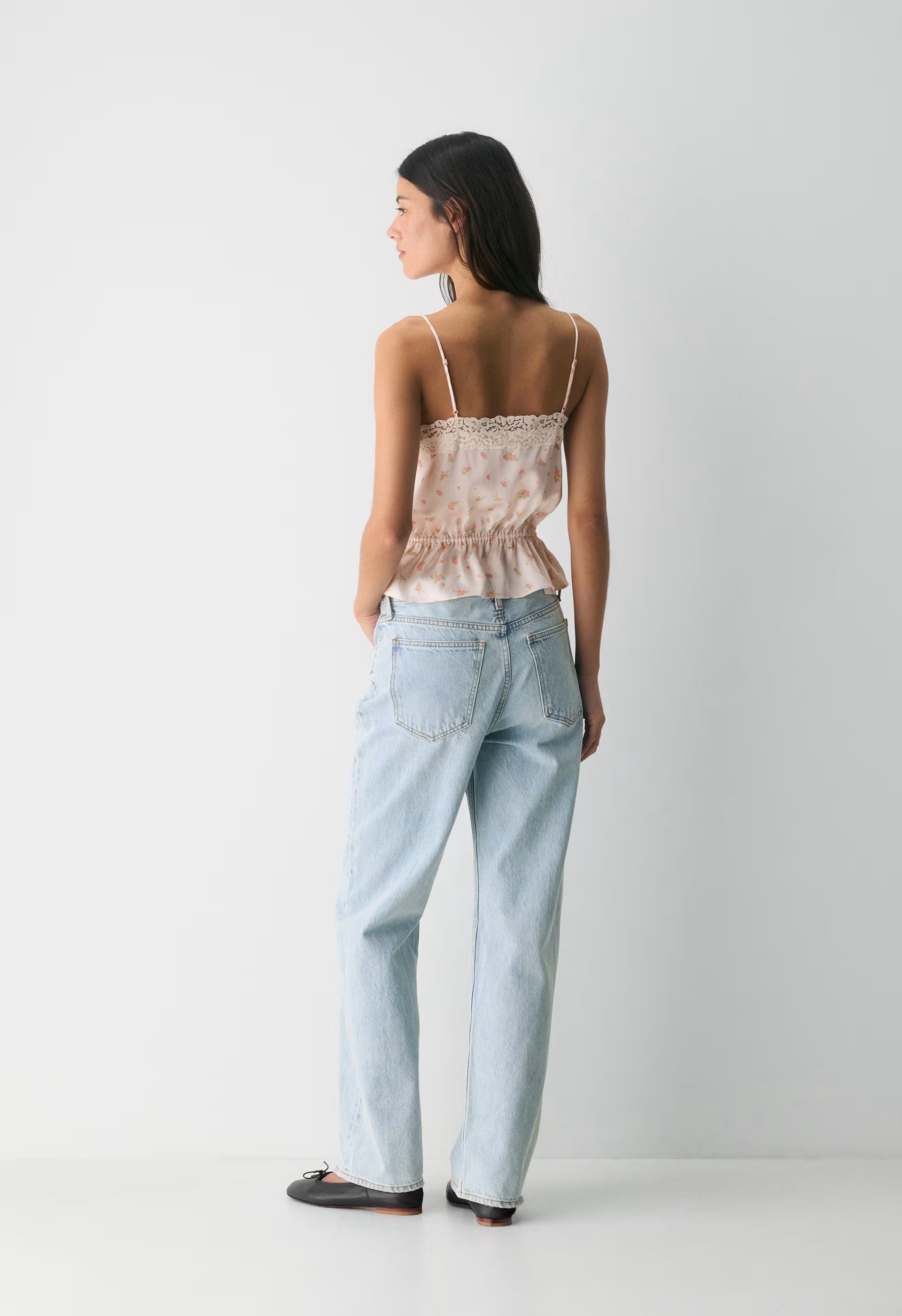 Pippin Silk Camisole - PALE PEACH/PINK