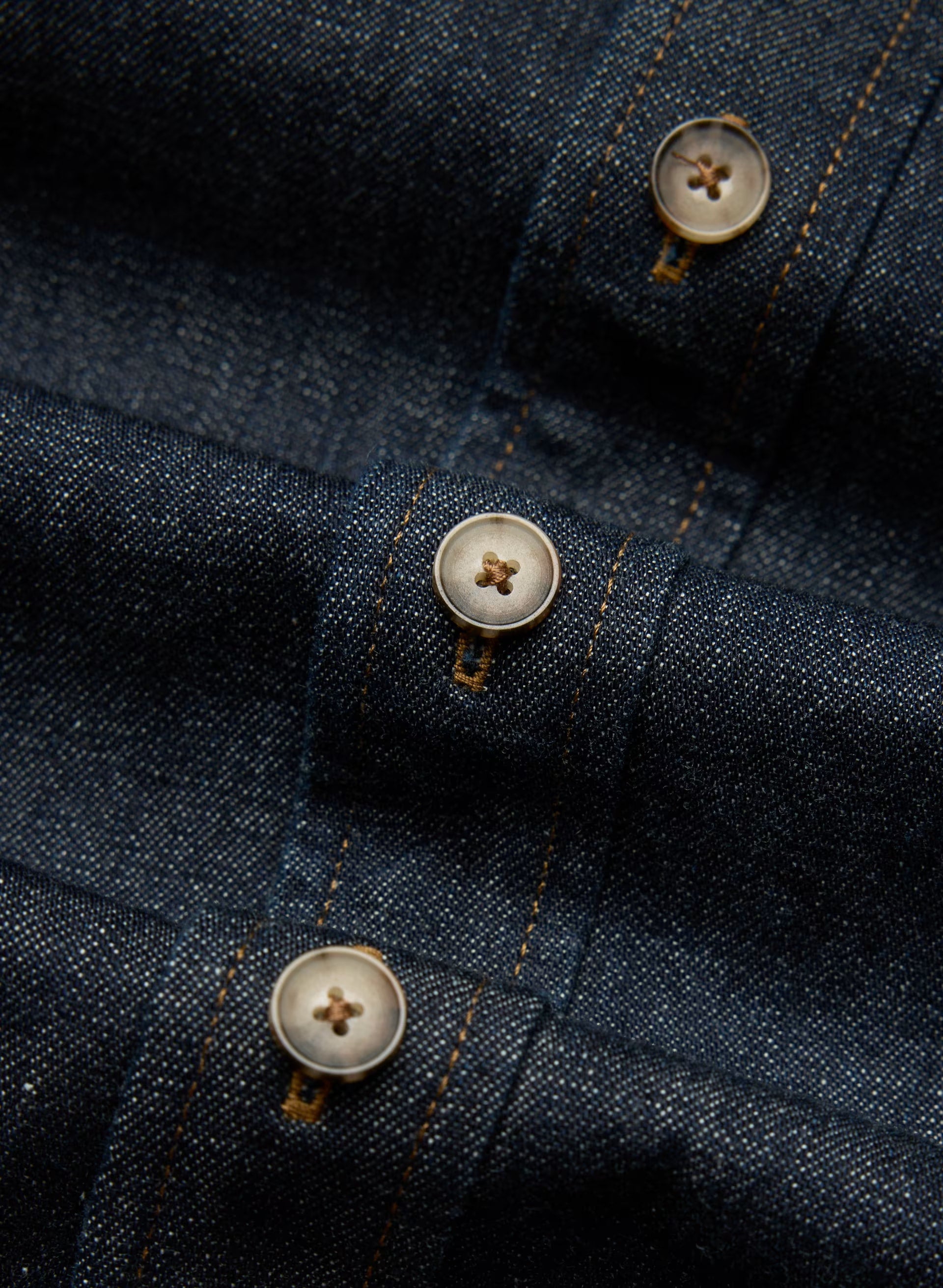 Denim Forum The '80s Comfy Denim Shirt - NO-STRESS DARK BLUE