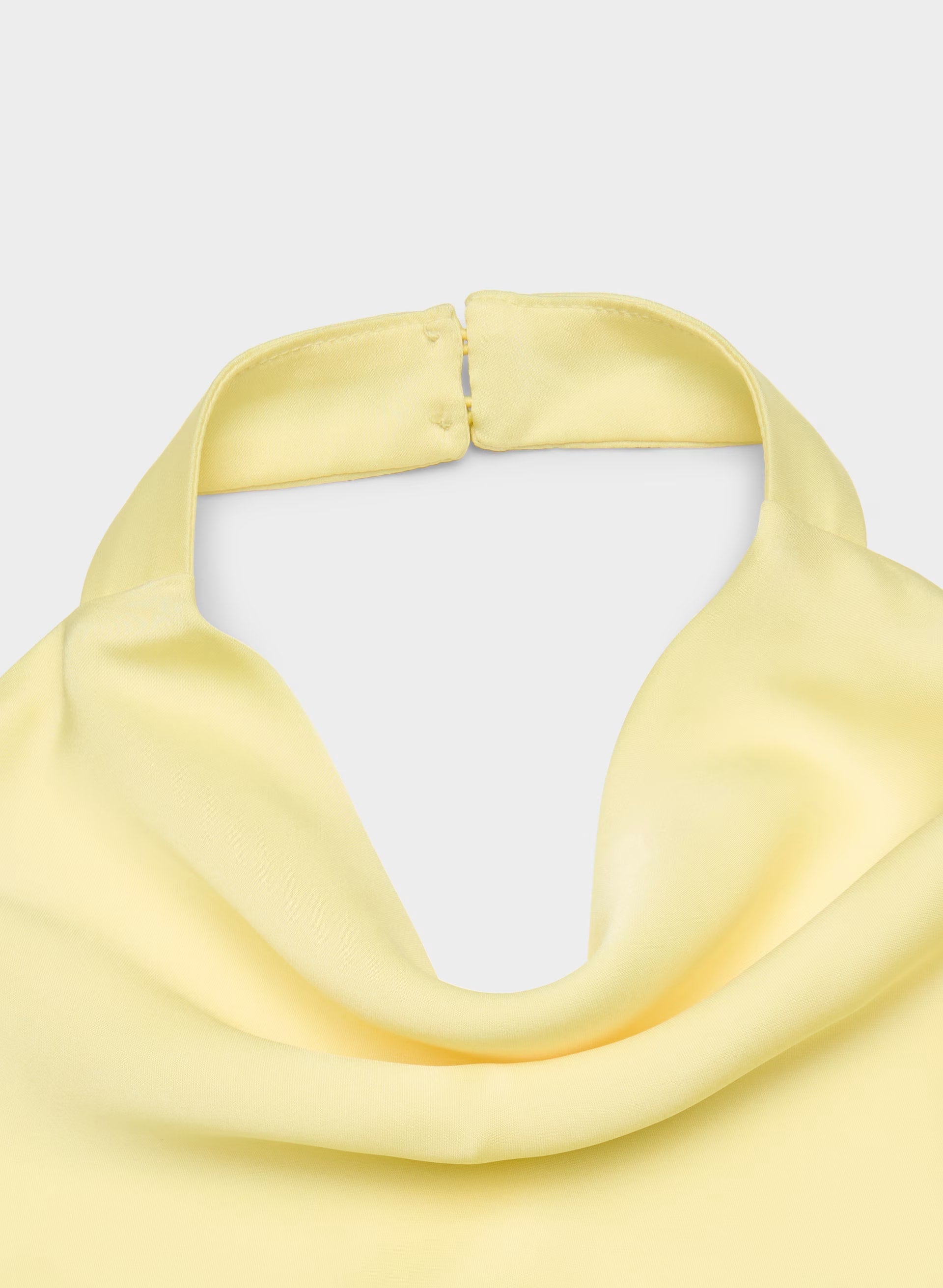 Audience Satin Halter Top - LEMONADE