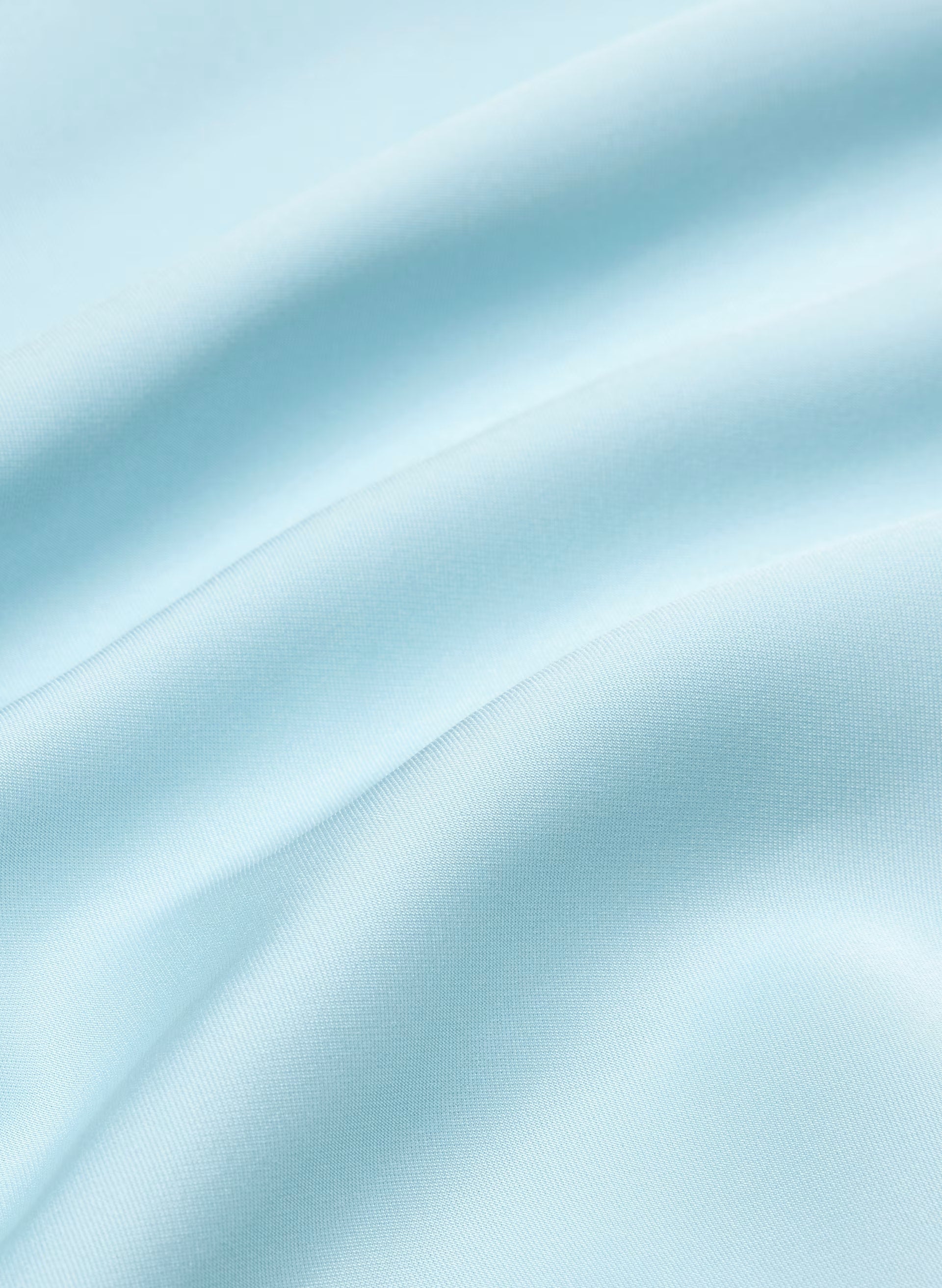Audience Satin Halter Top - PANORAMA BLUE