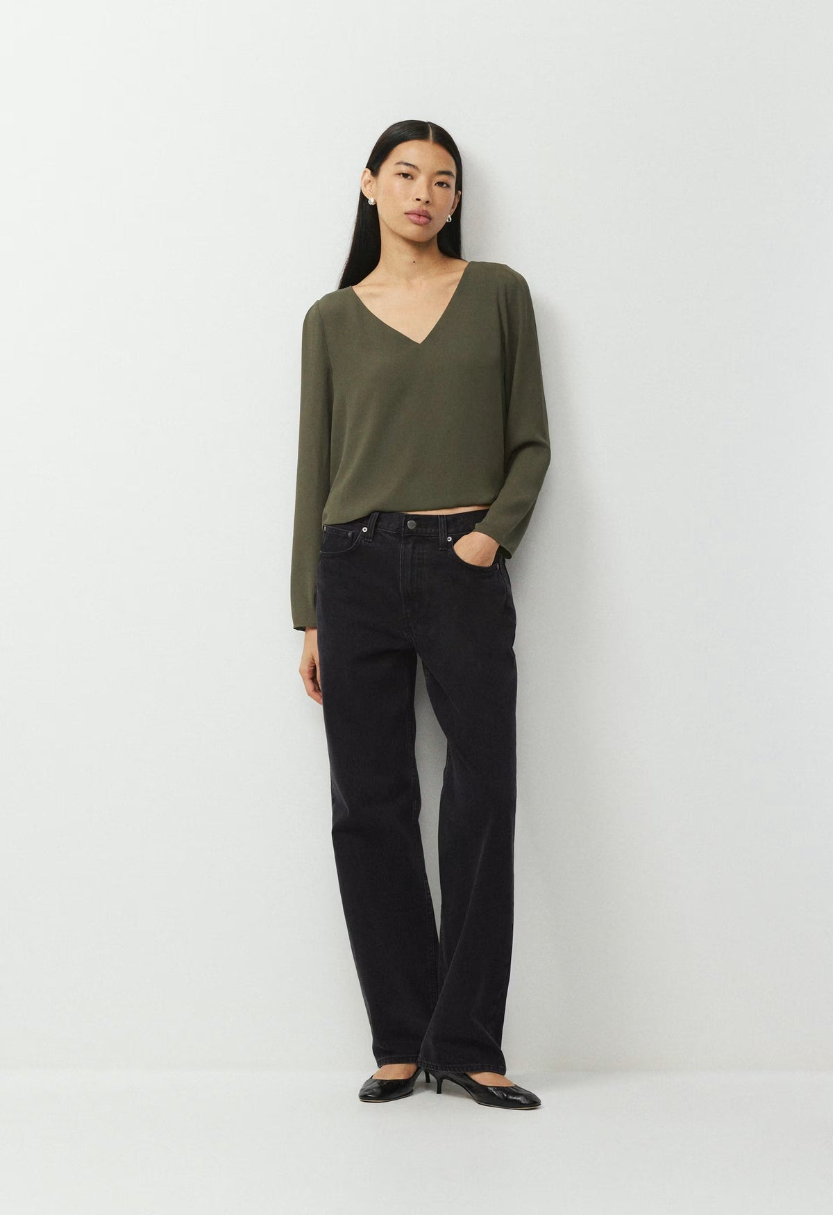 Murphy Longsleeve - DARK OLIVE
