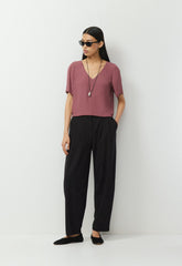 Randy Blouse - OPERA ROSE