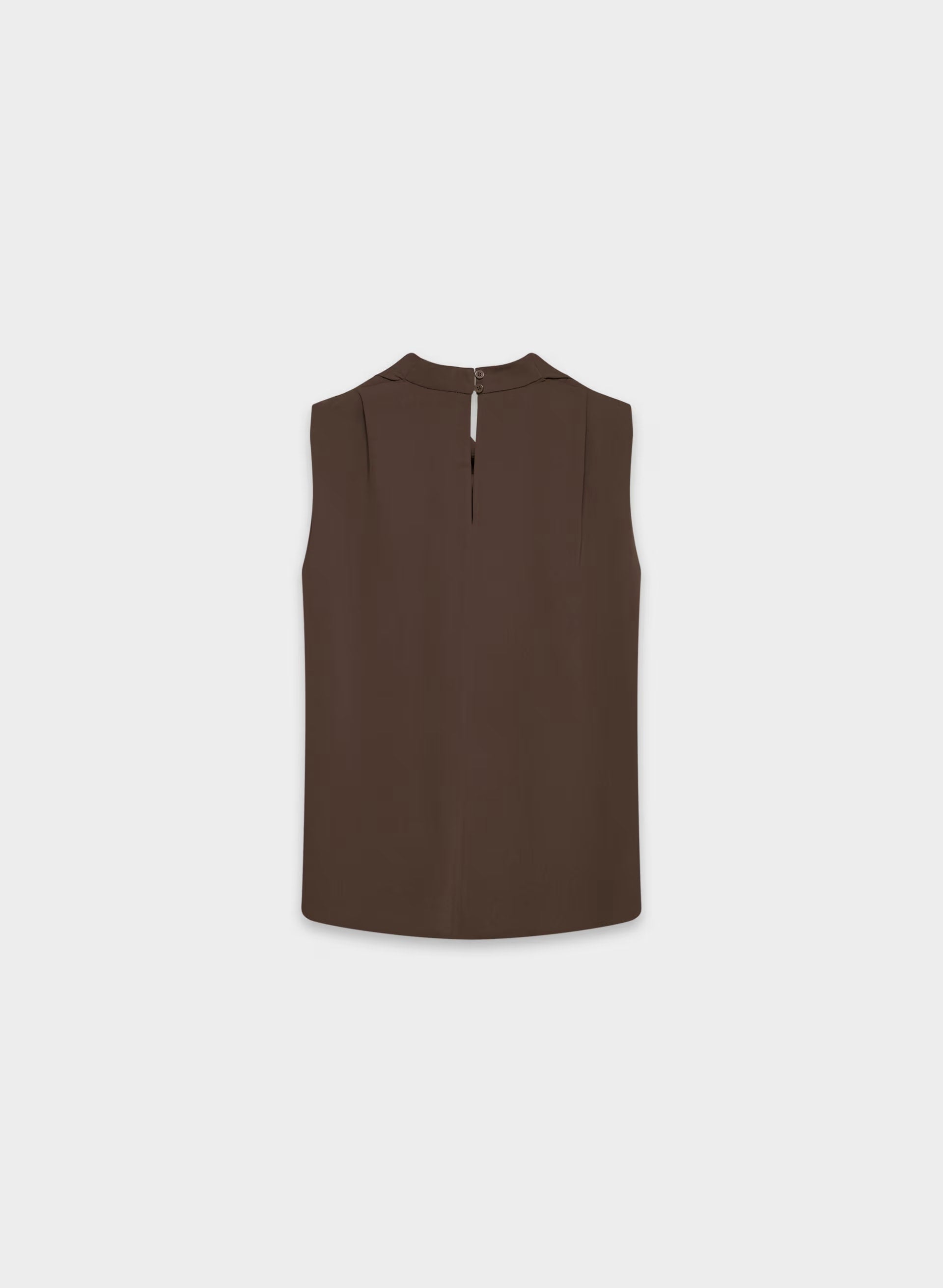 Carter Blouse - RICH MOCHA BROWN