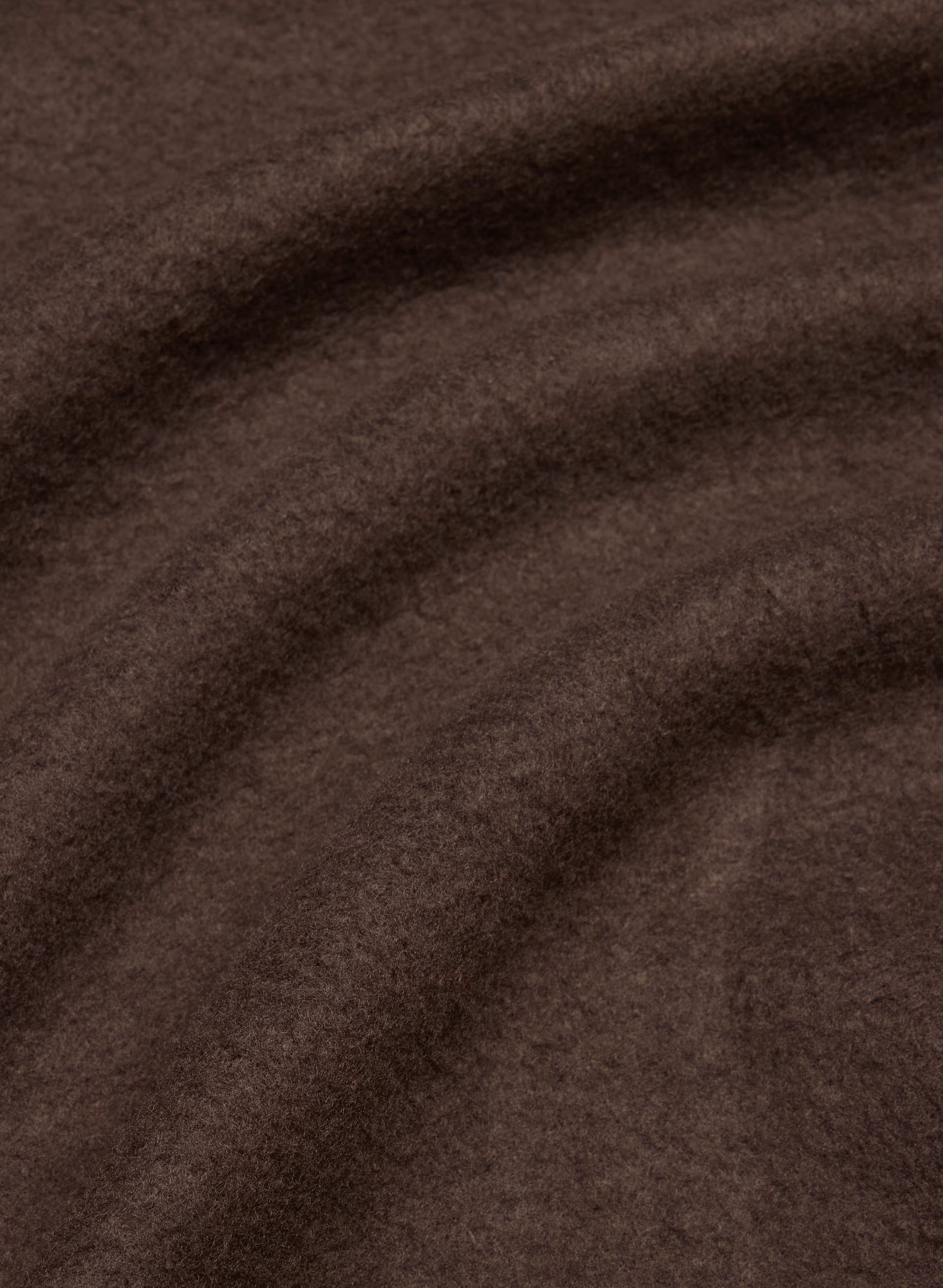 Cozy Sweatfleece Boyfriend Boxy Zip Hoodie - RICH MOCHA BROWN