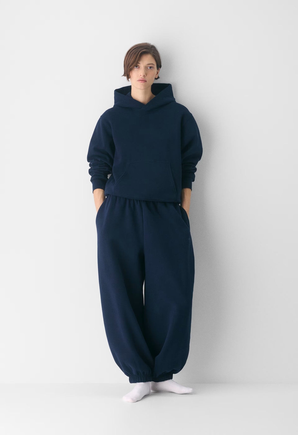 Cozy Sweatfleece Perfect Hoodie - ADMIRAL