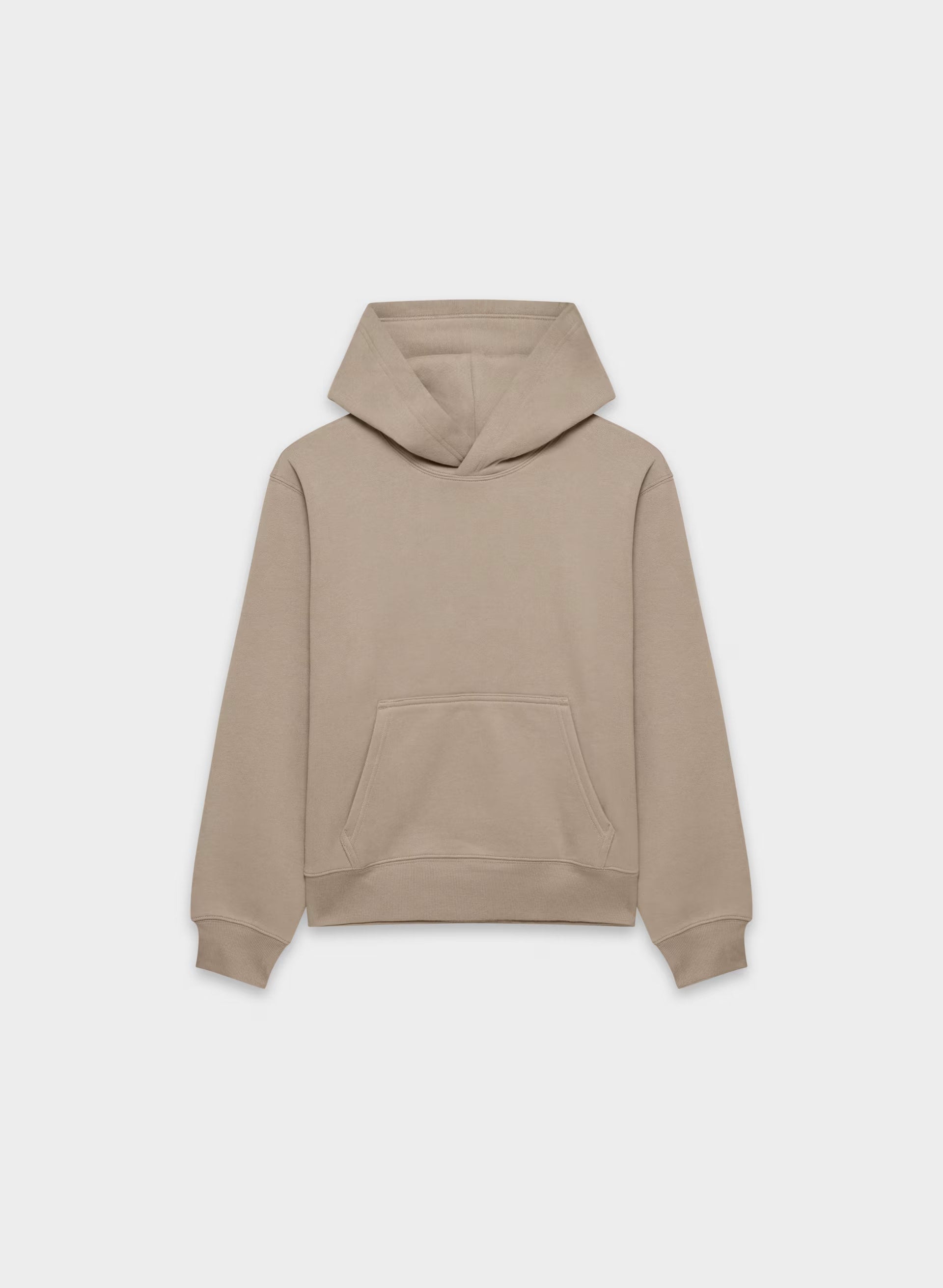 Cozy Sweatfleece Perfect Hoodie - NOMAD TAUPE