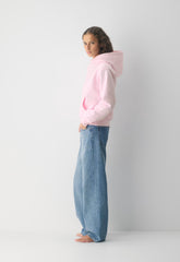 Cozy Sweatfleece Perfect Hoodie - VILLA PINK