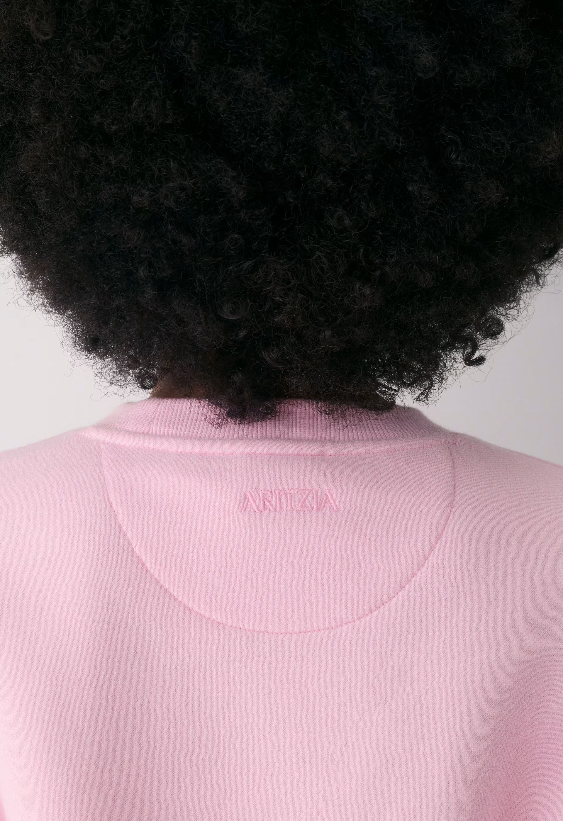 Cozy Sweatfleece Perfect Crew Sweatshirt - MILKSHAKE PINK