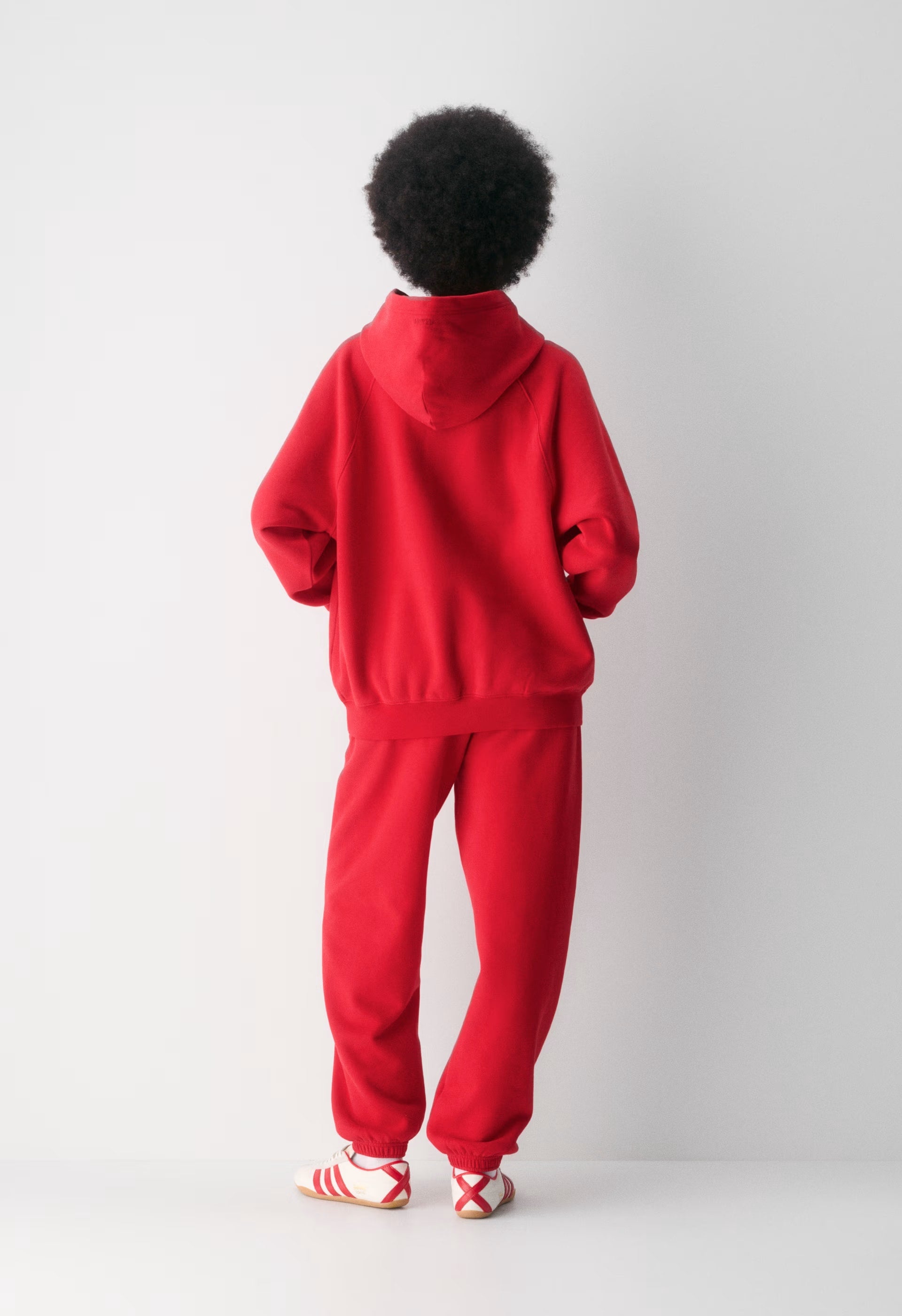 Cozy Sweatfleece Mega Raglan™ Hoodie - FLASHING RED