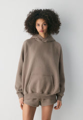 Cozy Sweatfleece Mega Raglan™ Hoodie - NOMAD TAUPE