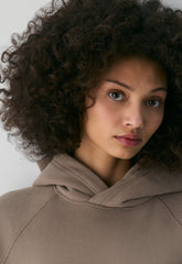 Cozy Sweatfleece Mega Raglan™ Hoodie - NOMAD TAUPE
