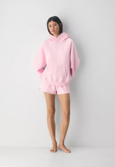 Cozy Sweatfleece Mega Raglan™ Hoodie - MILKSHAKE PINK