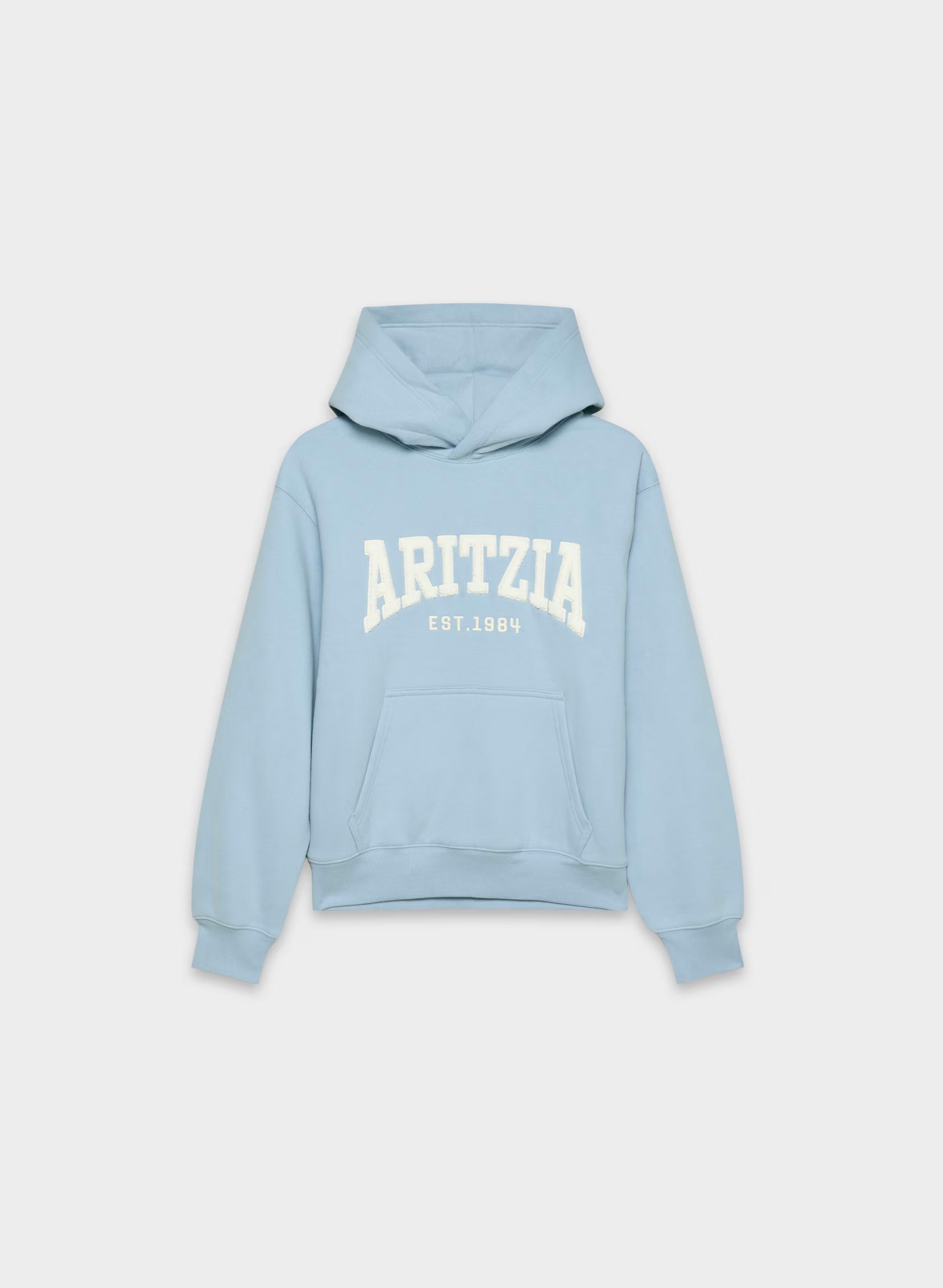Cozy Sweatfleece Perfect Hoodie - RPPLE BLUE/LGHT BRCH