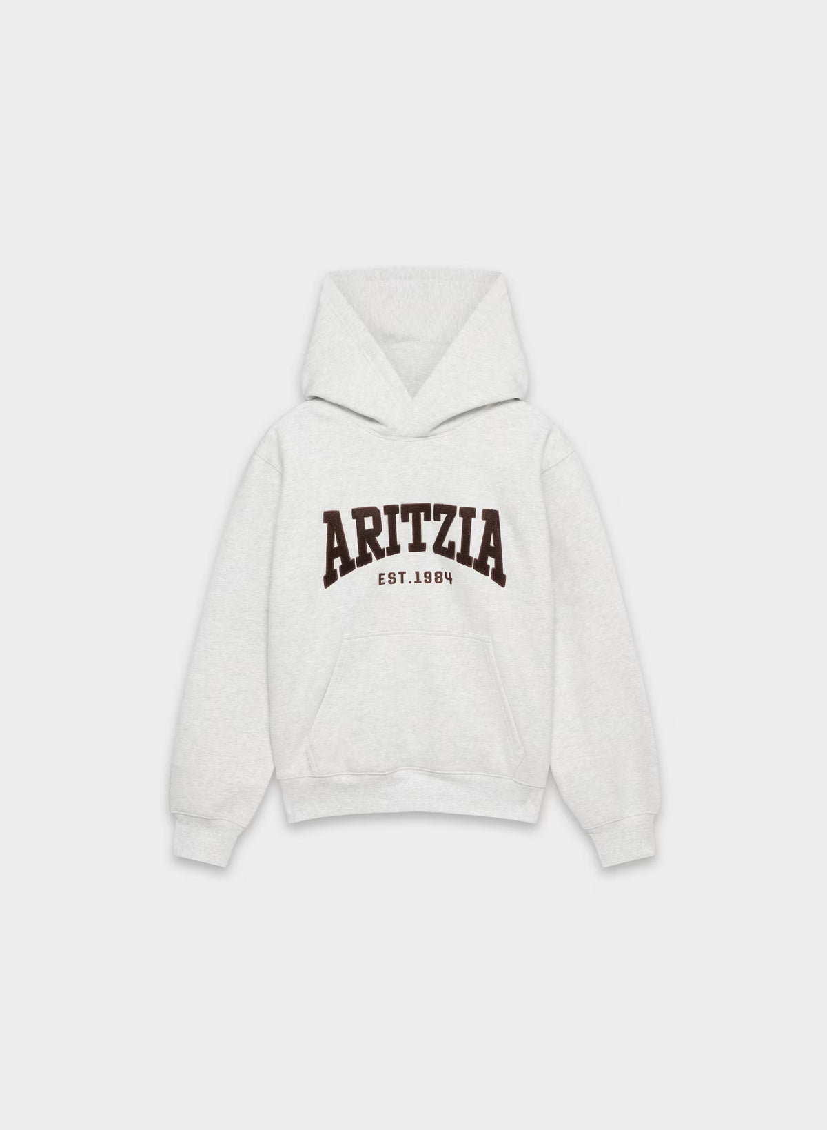 Cozy Sweatfleece Perfect Hoodie - H CLD WHT/RCH MCH BRN