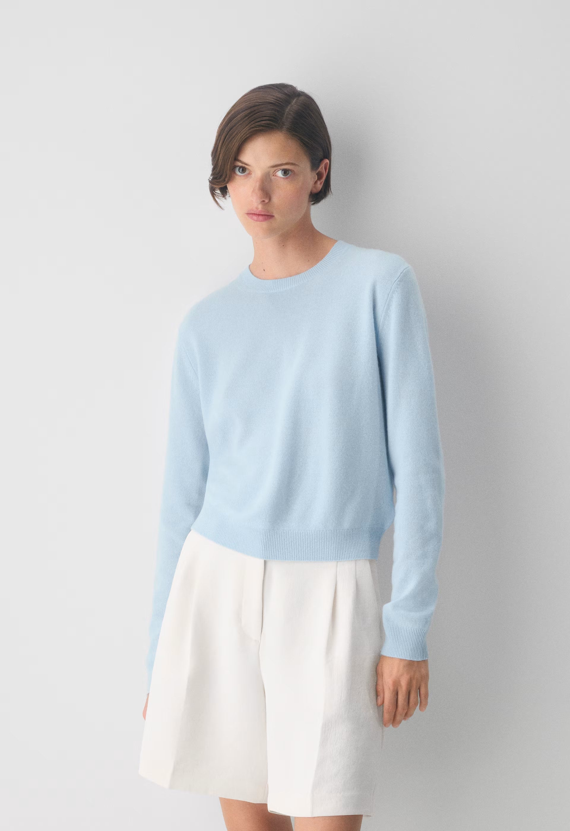 Bare Cashmere Bloor Sweater - VILLA BLUE