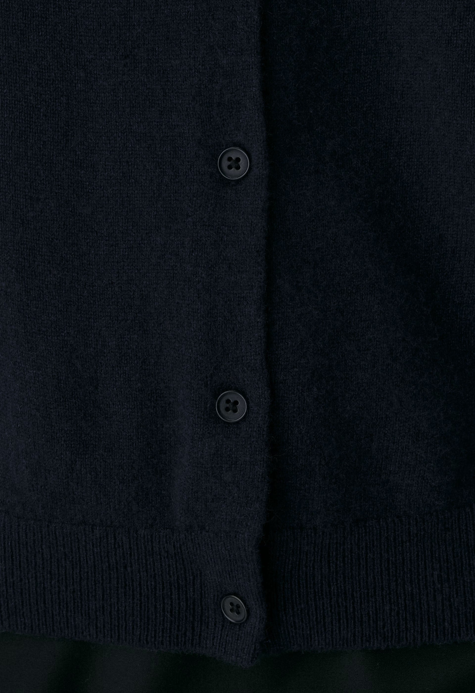Bare Cashmere Noteworthy Cardigan - ADMIRAL