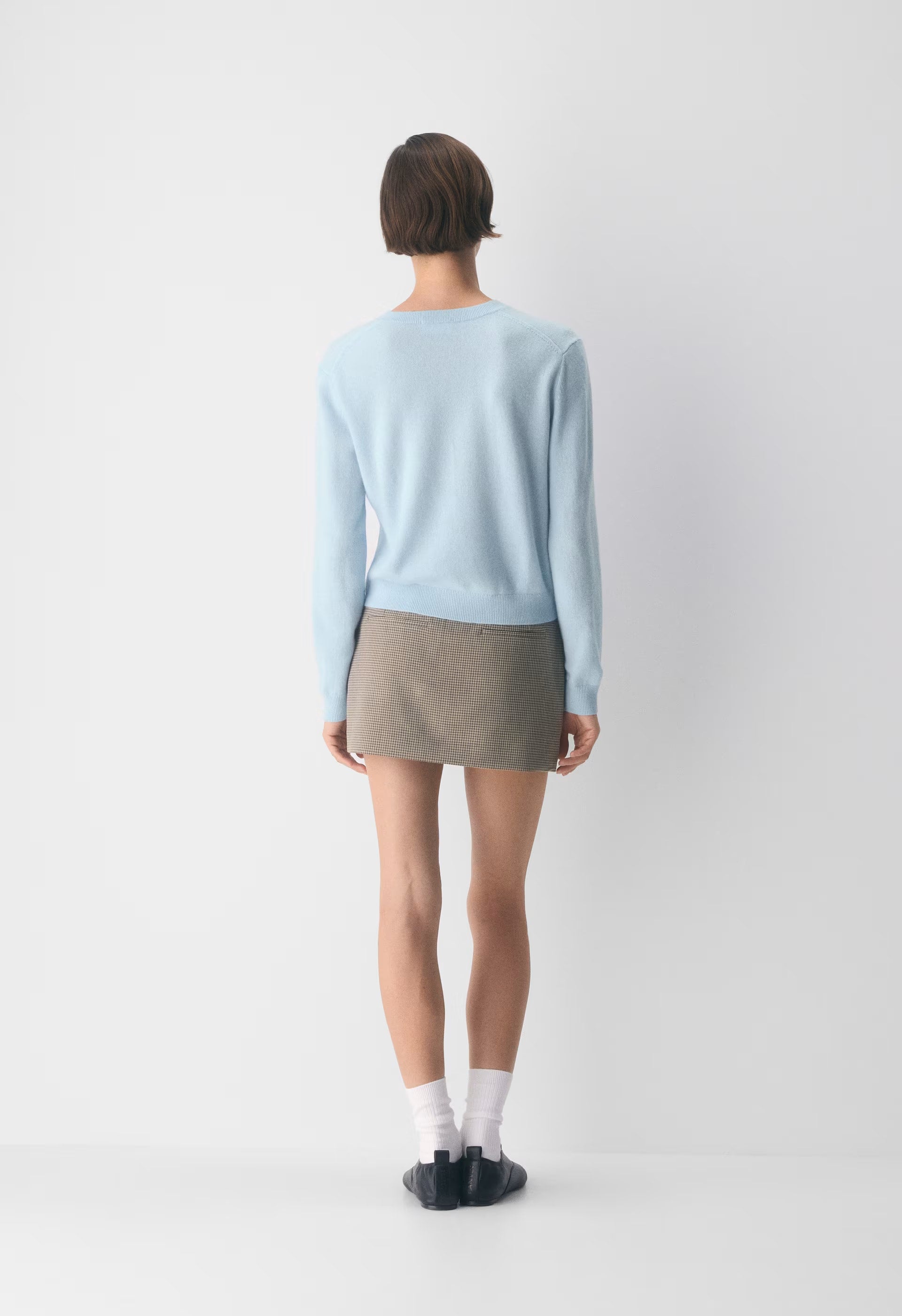 Bare Cashmere Noteworthy Cardigan - VILLA BLUE