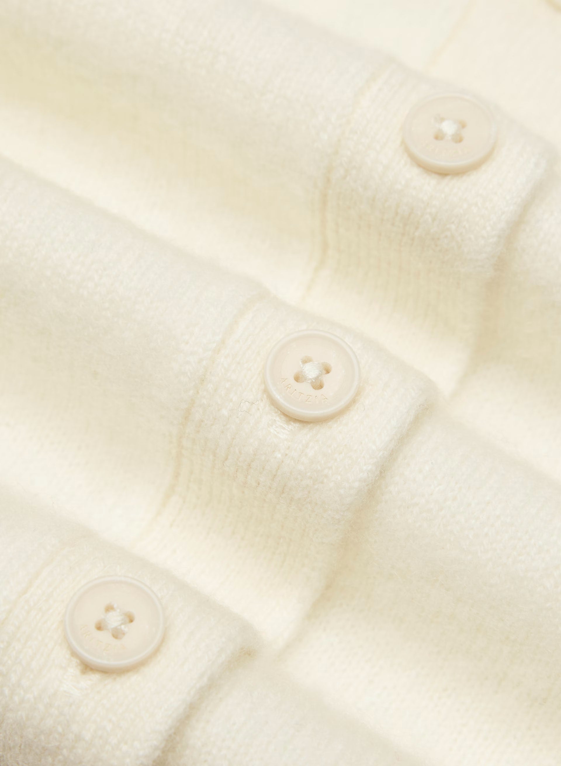 Bare Cashmere Laureate Cardigan - LIGHT BIRCH
