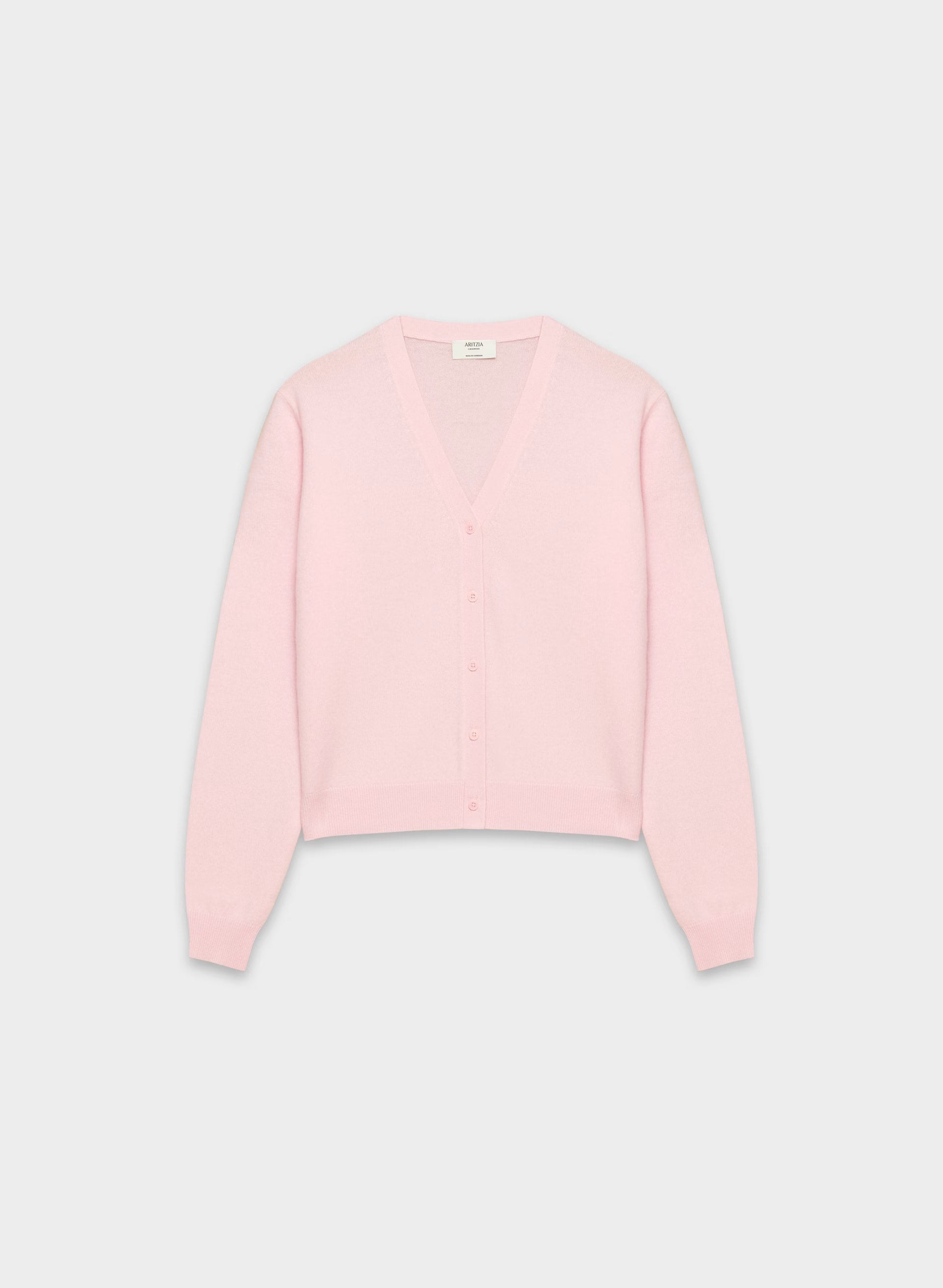 Bare Cashmere Laureate Cardigan - VILLA PINK