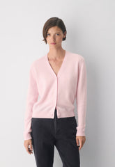 Bare Cashmere Laureate Cardigan - VILLA PINK