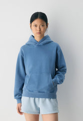 Cozy Sweatfleece Perfect Hoodie - NO-STRESS LIGHT BLUE