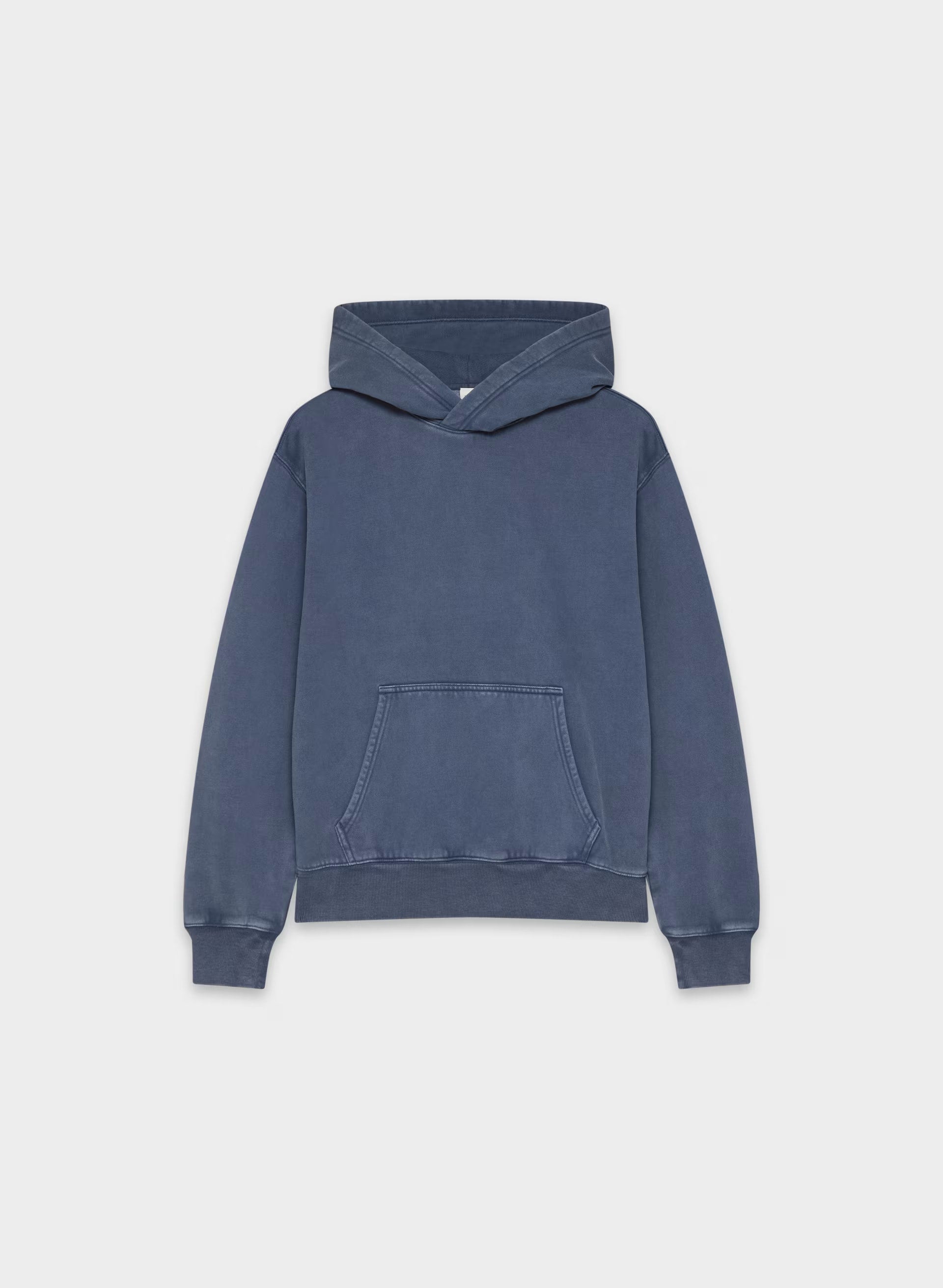 Cozy Sweatfleece Perfect Hoodie - NO-STRESS MEDIUM BLUE
