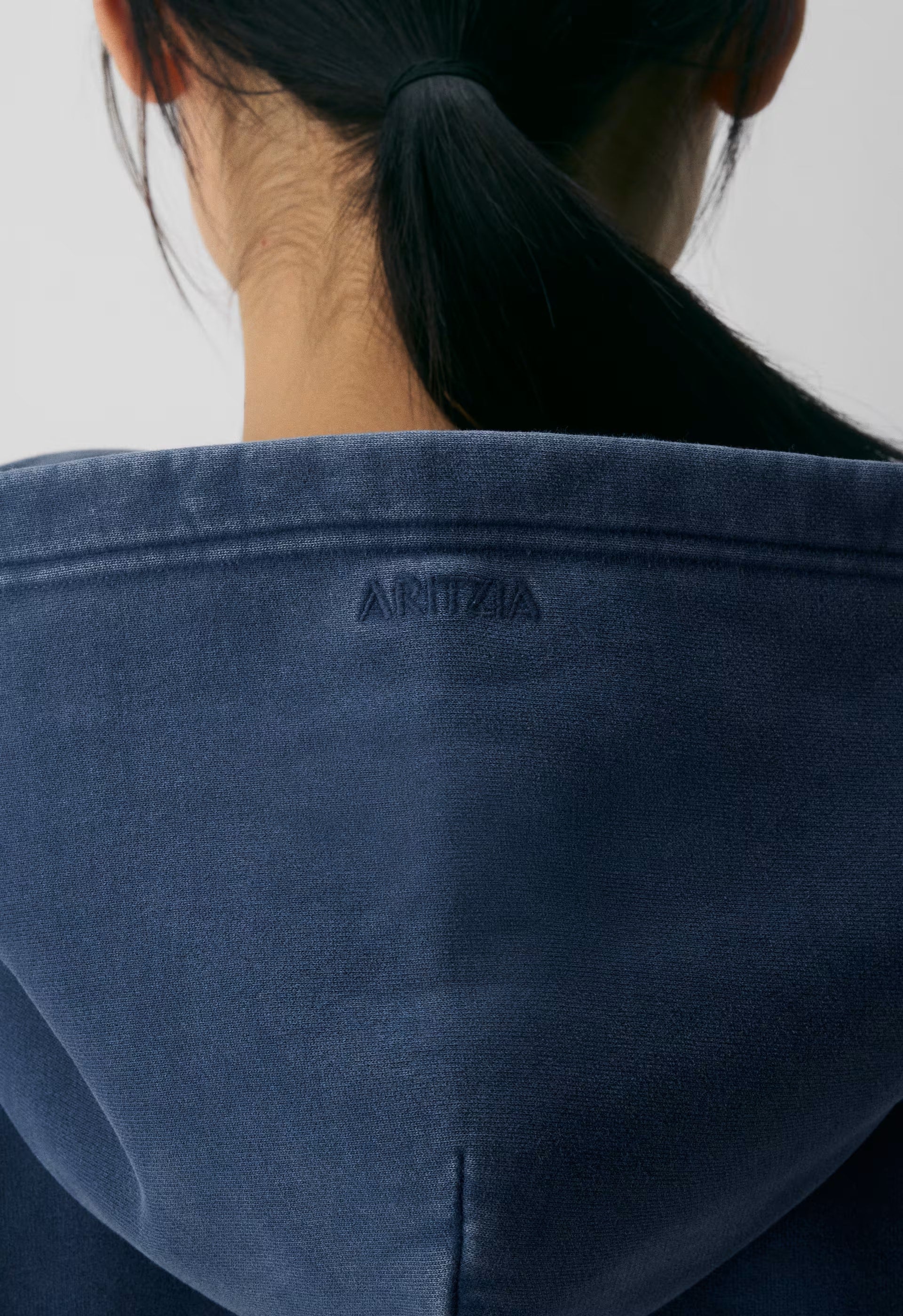 Cozy Sweatfleece Perfect Hoodie - NO-STRESS MEDIUM BLUE